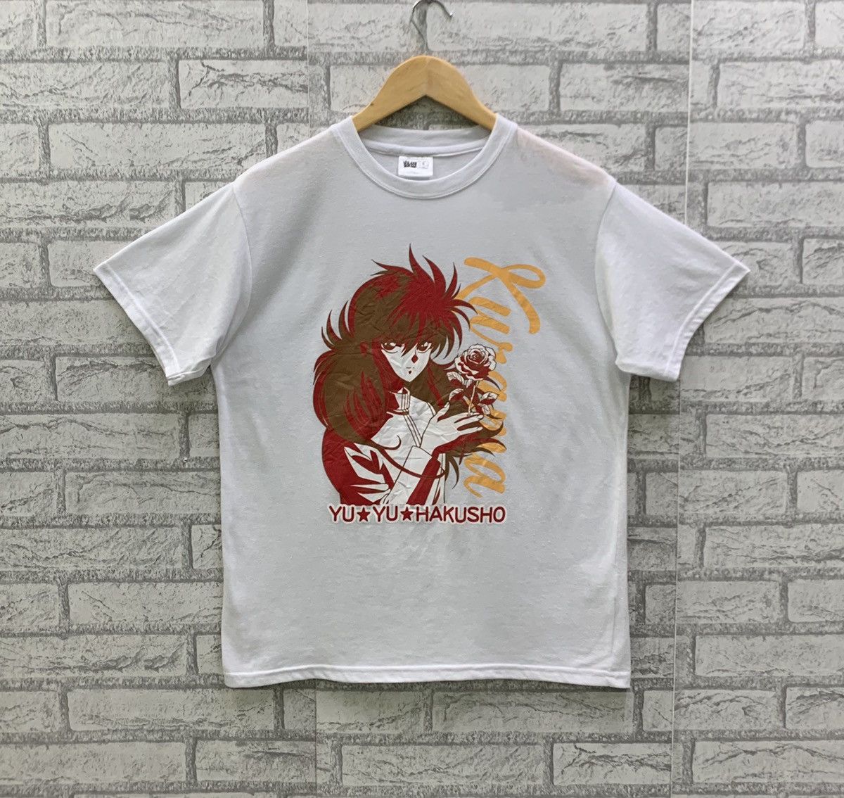 Anime RARE Yu Yu Hakusho Kurama Japanese Manga Anime Series Tshirt Size US L / EU 52-54 / 3 - 1 Thumbnail