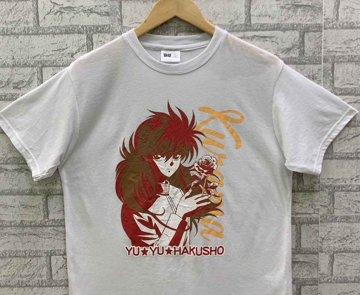 Anime RARE Yu Yu Hakusho Kurama Japanese Manga Anime Series Tshirt Size US L / EU 52-54 / 3 - 3 Thumbnail