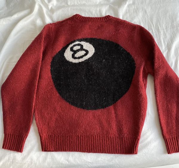 Stussy Stussy 8Ball Heavy Mohair Sweater | Grailed