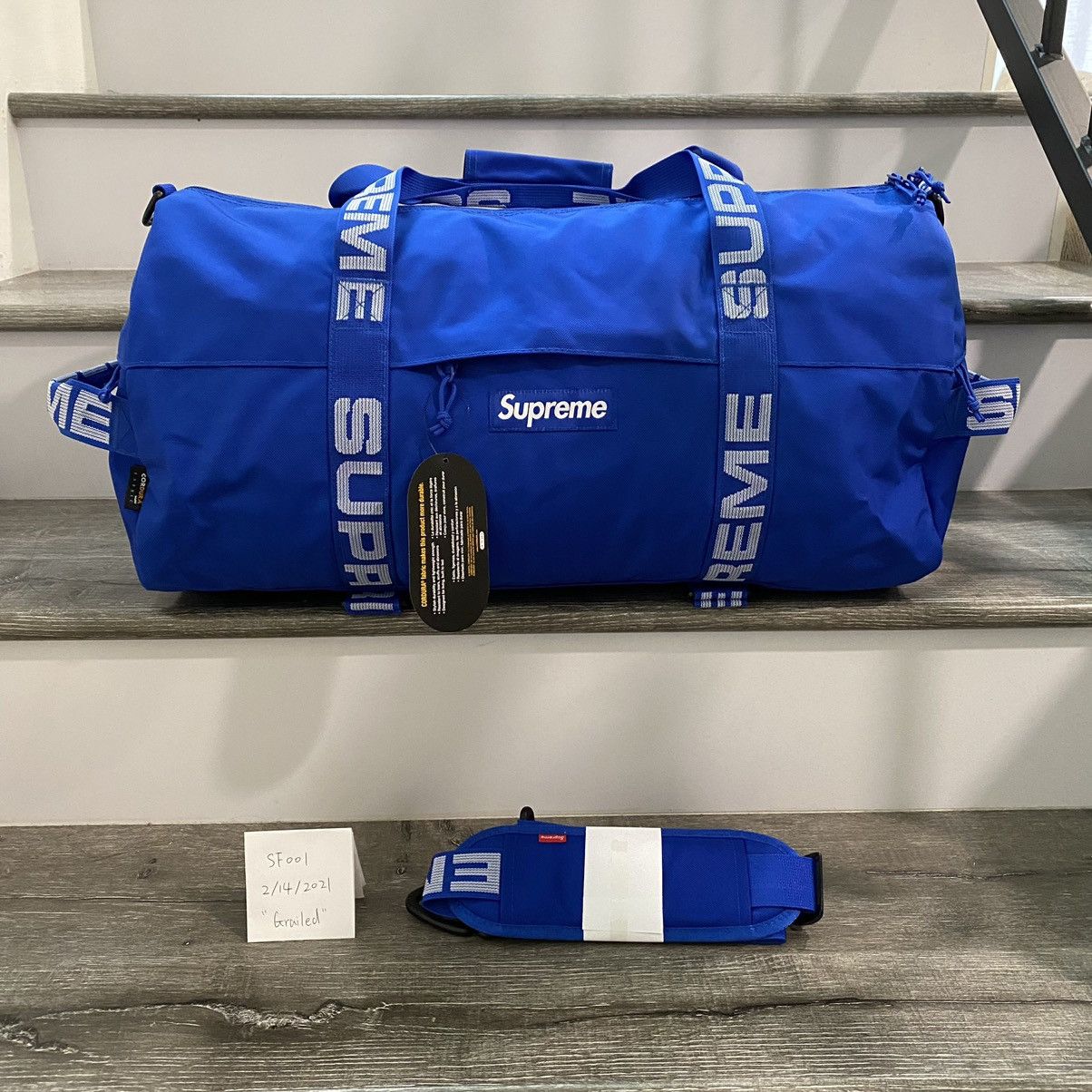 Supreme Large Duffle Bag (SS18) Royal