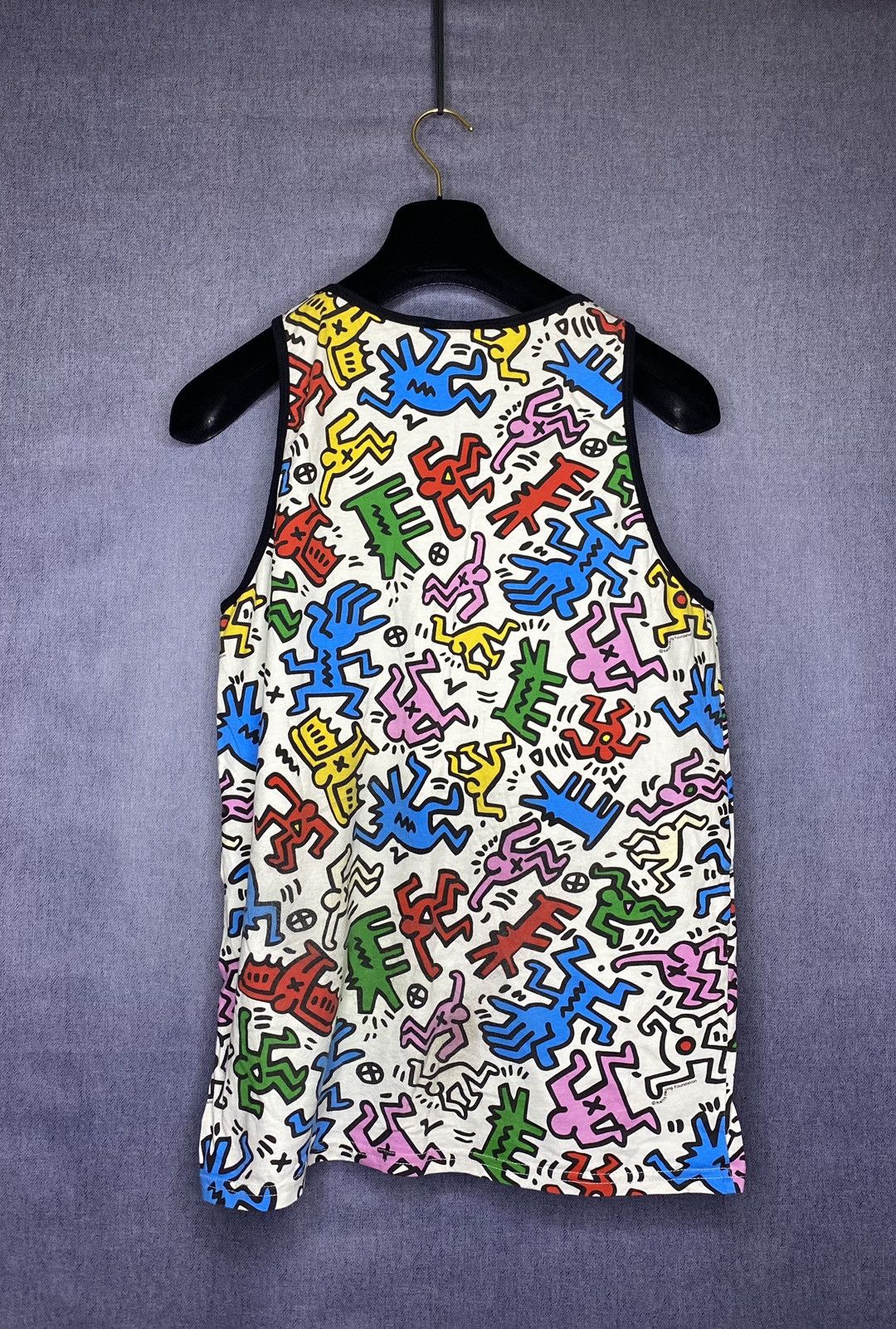 Keith Haring × Vintage Keith Haring vintage monogram tank top Size US L / EU 52-54 / 3 - 2 Thumbnail