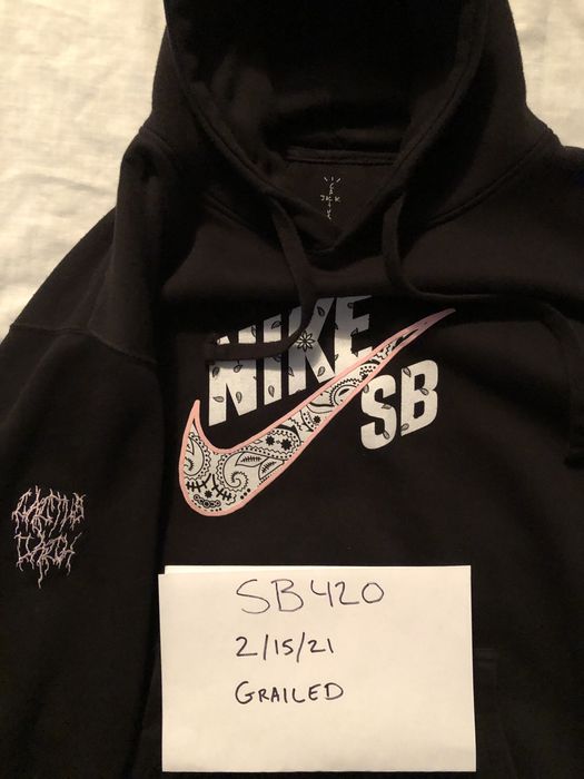 Nike sb store travis scott hoodie