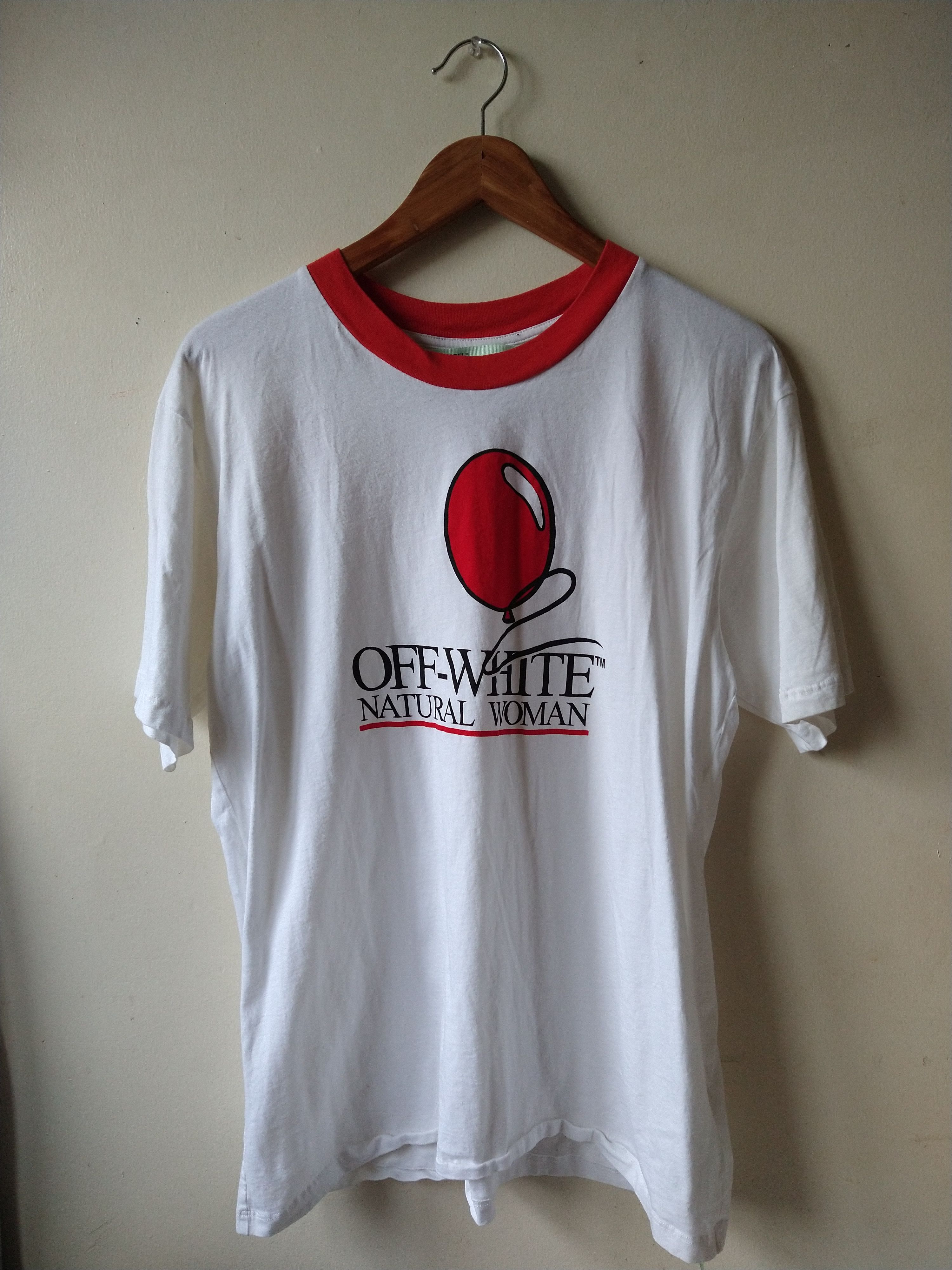 Off White Off White Natural Woman T Shirt Grailed