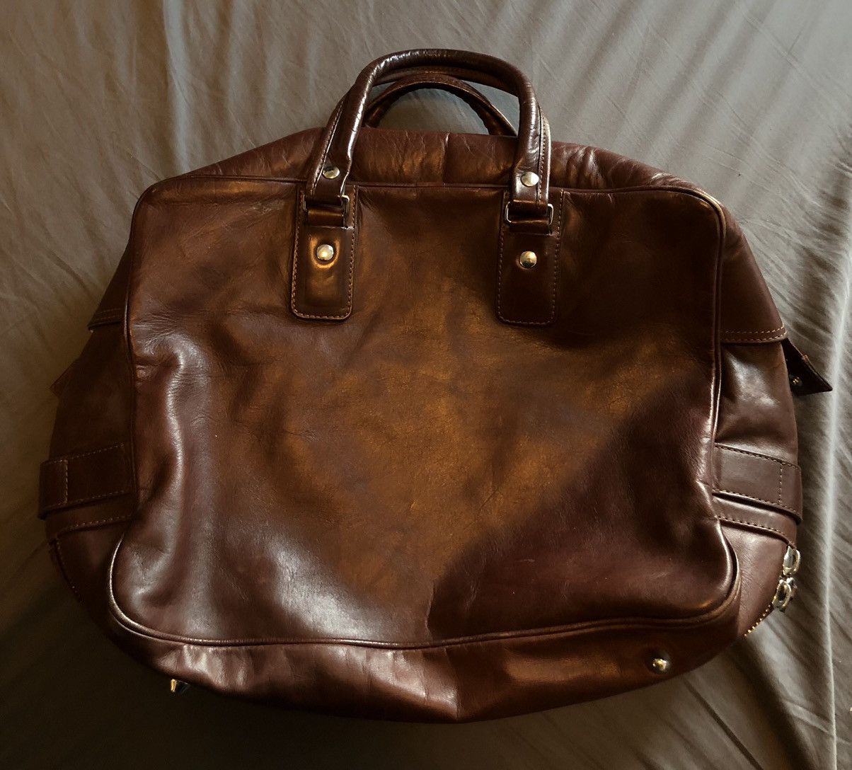 Maison Martin Margiela H&M Upside-Down Brown Leather Bag