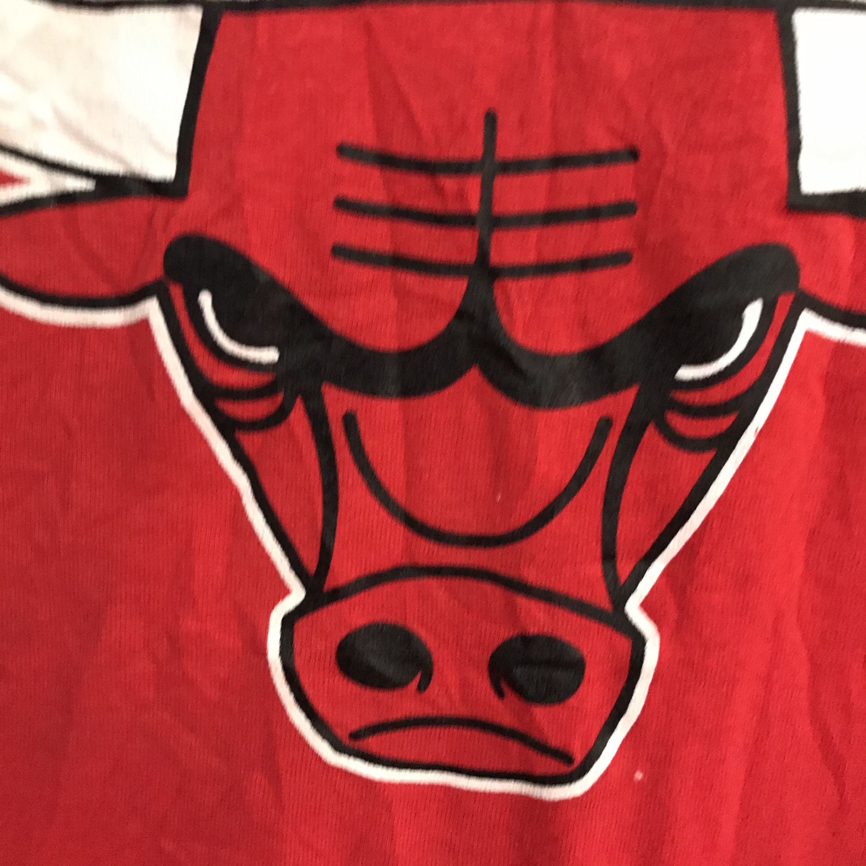 NBA × Vintage Vintage Chicago Bulls Big Logo T-shirt Size US L / EU 52-54 / 3 - 3 Thumbnail