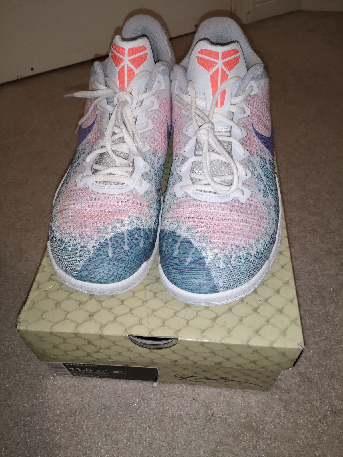 Kobe Mentality Nike Kobe Mamba Rage Easter Grailed