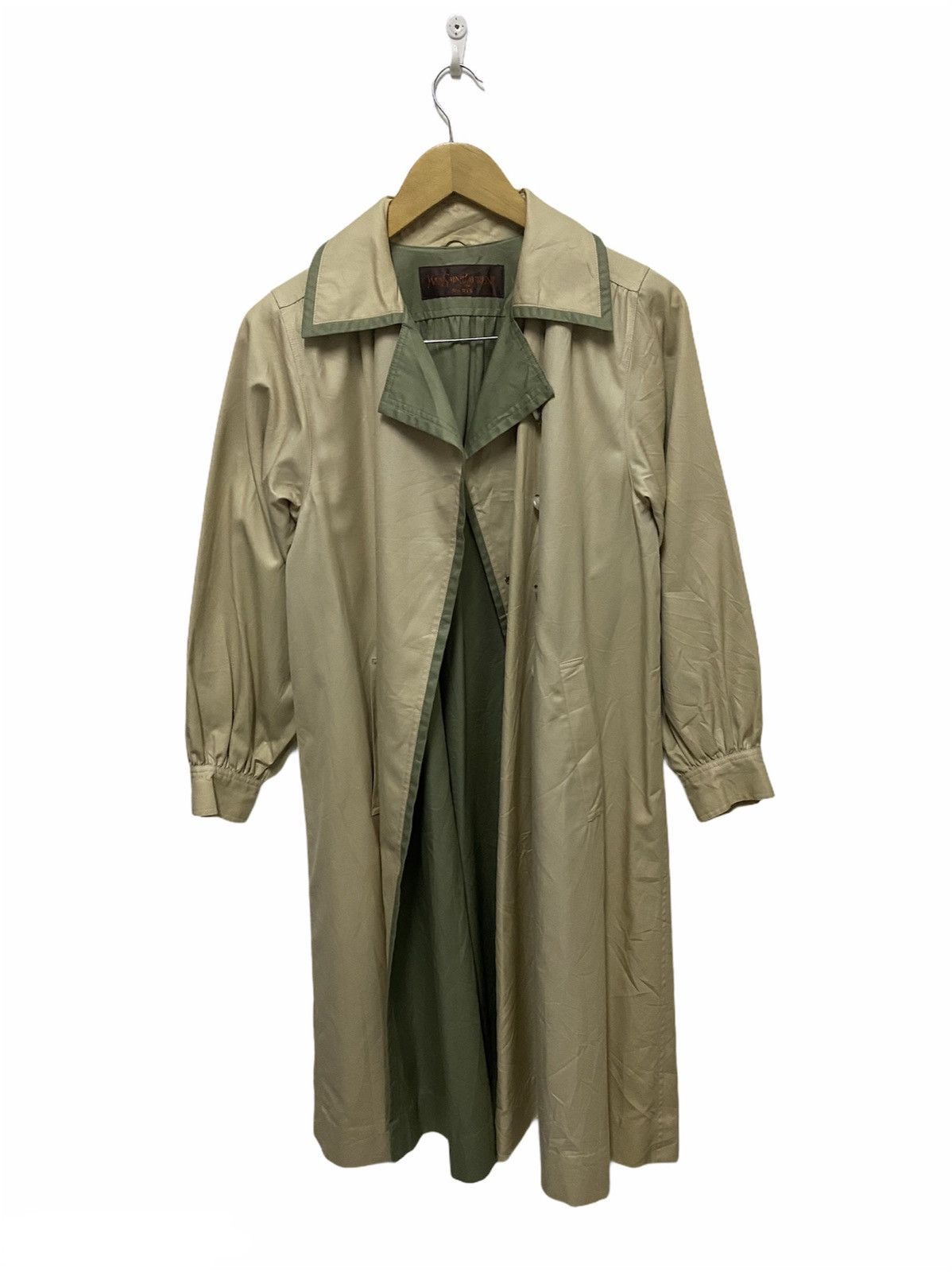 90s Yves Saint Laurent YSL long coat Yves Saint Laurent - Trench