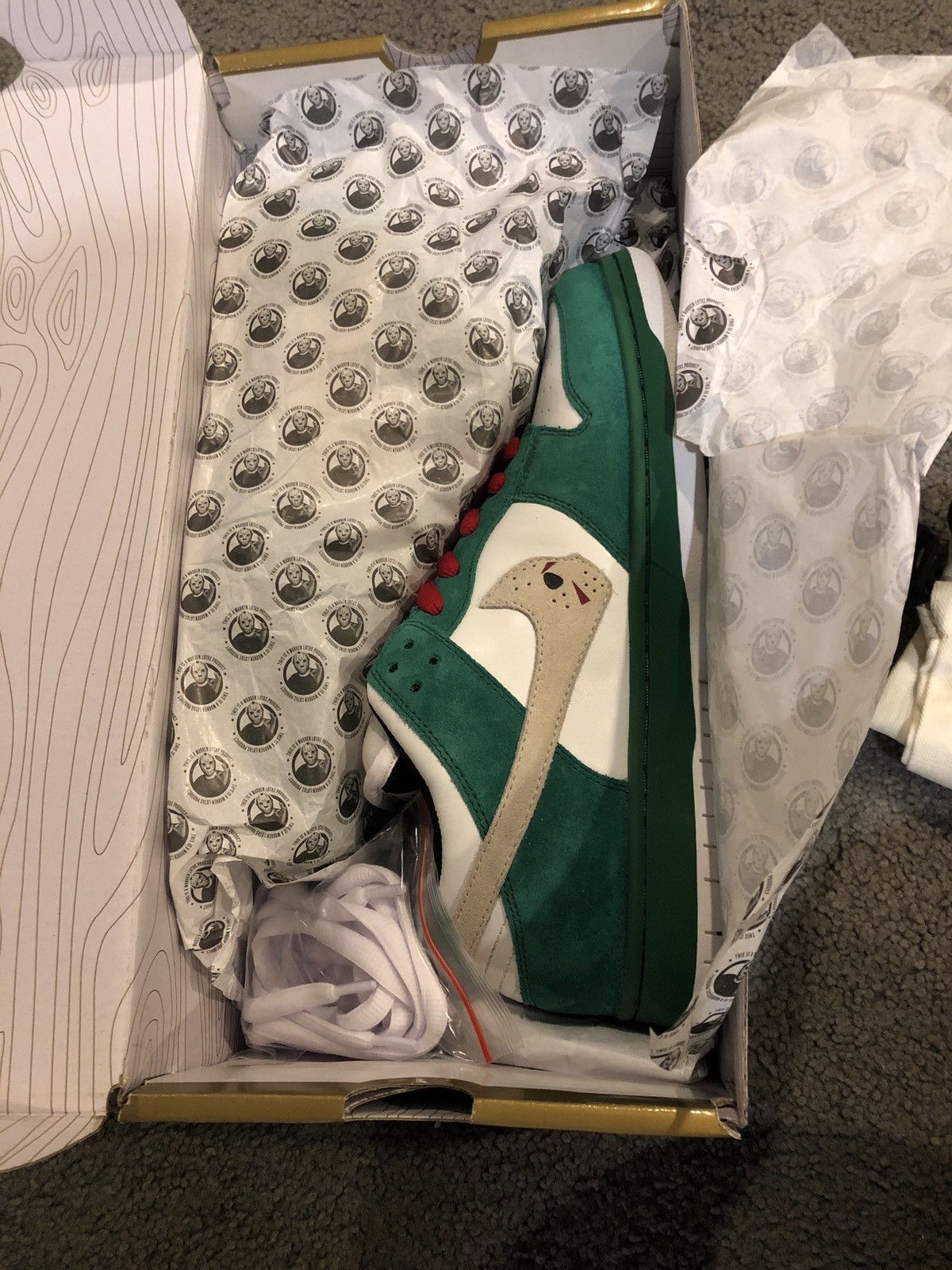 warren lotas toxic green dunk