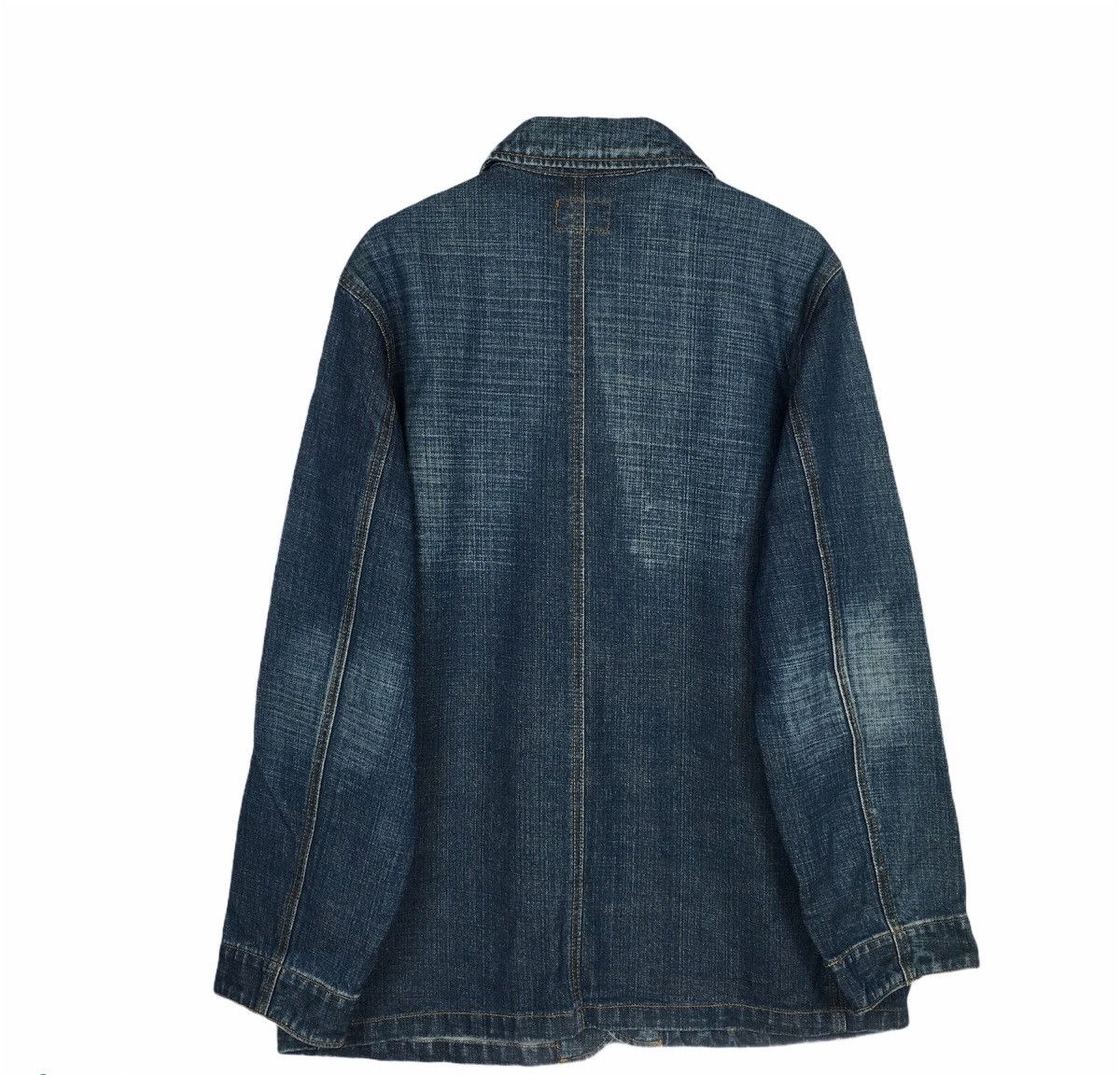 Denim Jacket × Vintage Vintage VILLAND Denim Chore Jacket