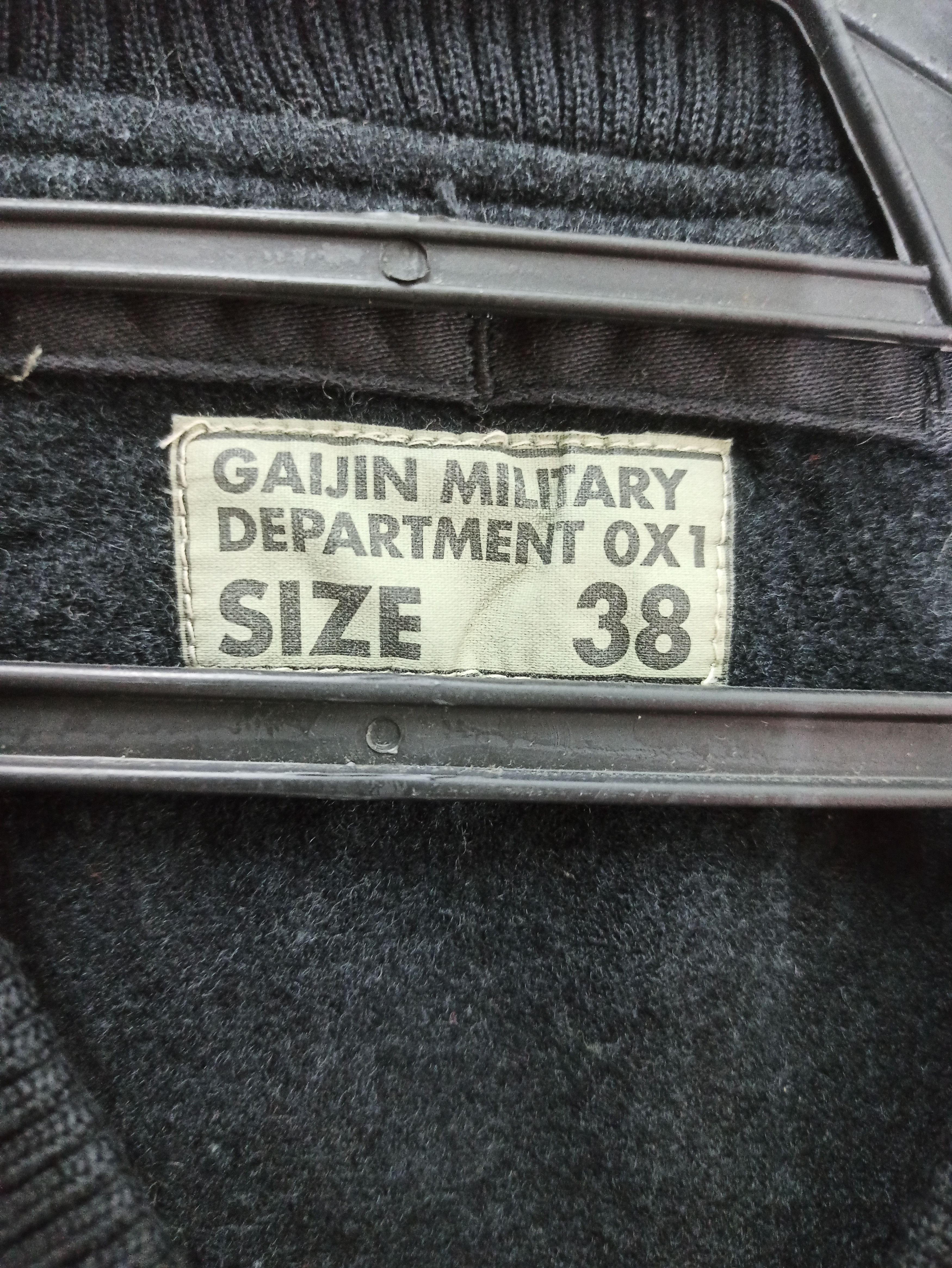 Japanese Brand Gaijin Military Department Jacket 0X1 Size US S / EU 44-46 / 1 - 6 Thumbnail
