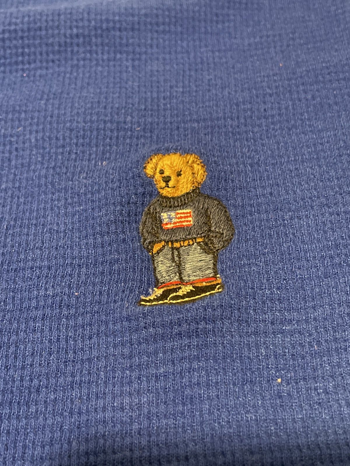 Polo Ralph Lauren Polo Ralph Lauren Bear Logo Thermal Longsleeve Size US S / EU 44-46 / 1 - 4 Thumbnail