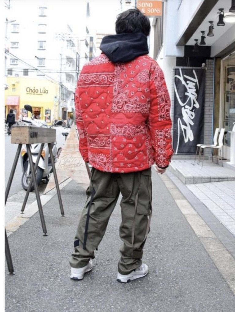 BANDANA BURN COAT / REDジャケット/アウター - mirabellor.com