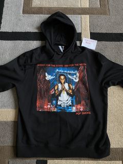 Vlone Pop Smoke x VLONE City Hoodie Black | Grailed