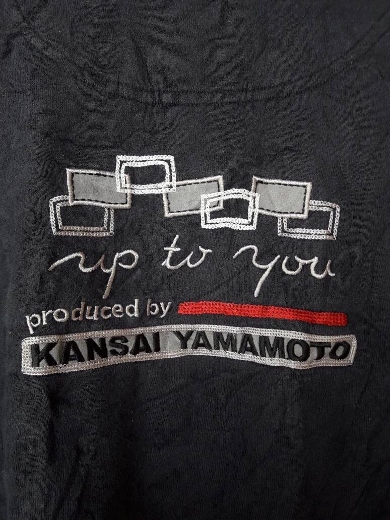 Designer × Japanese Brand × Kansai Yamamoto Vintage Kansai Yamamoto Japan Sweatshirts Size US L / EU 52-54 / 3 - 3 Thumbnail