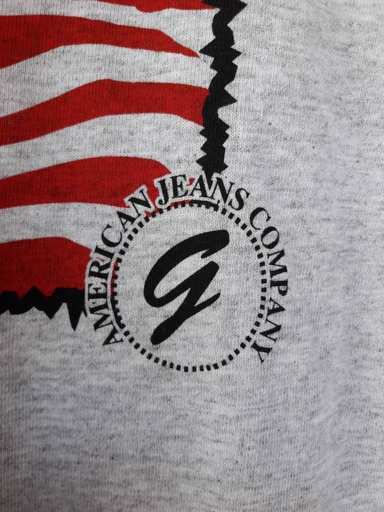 Guess × Vintage Vintage Guess Jeans America Flag Tee Size US M / EU 48-50 / 2 - 6 Thumbnail