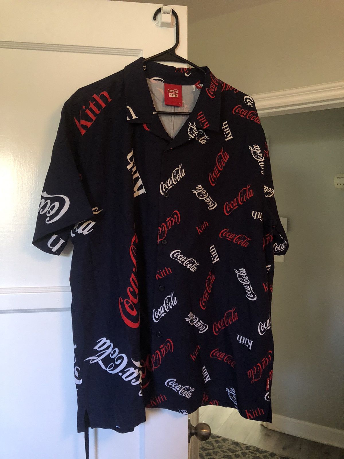 Kith Kith x Coca Cola Printed Camp Collar Shirt | Grailed