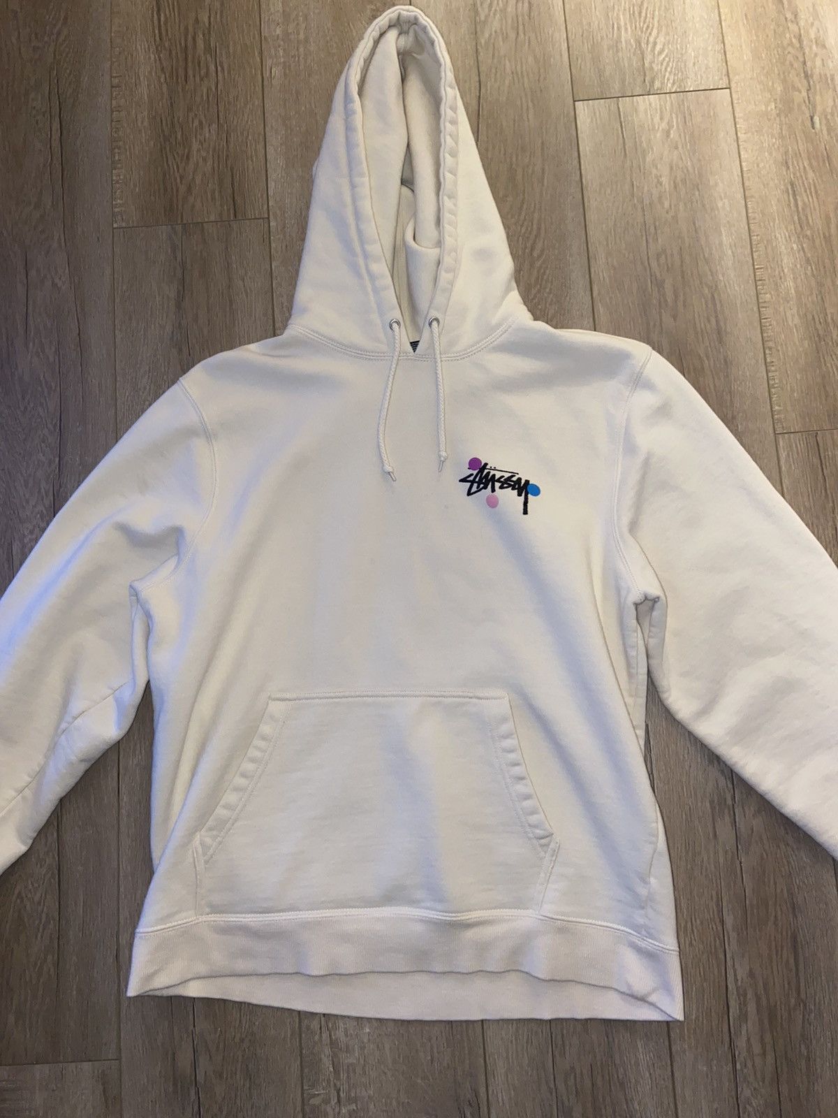Stussy Stussy Dot Collage Hoodie Size US L / EU 52-54 / 3 - 3 Thumbnail