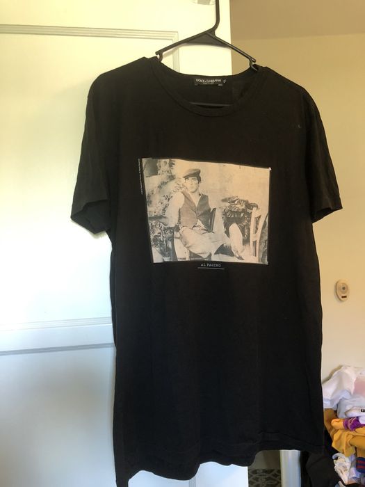 Dolce Gabbana Dolce Gabbana Al Pacino T Shirt Grailed