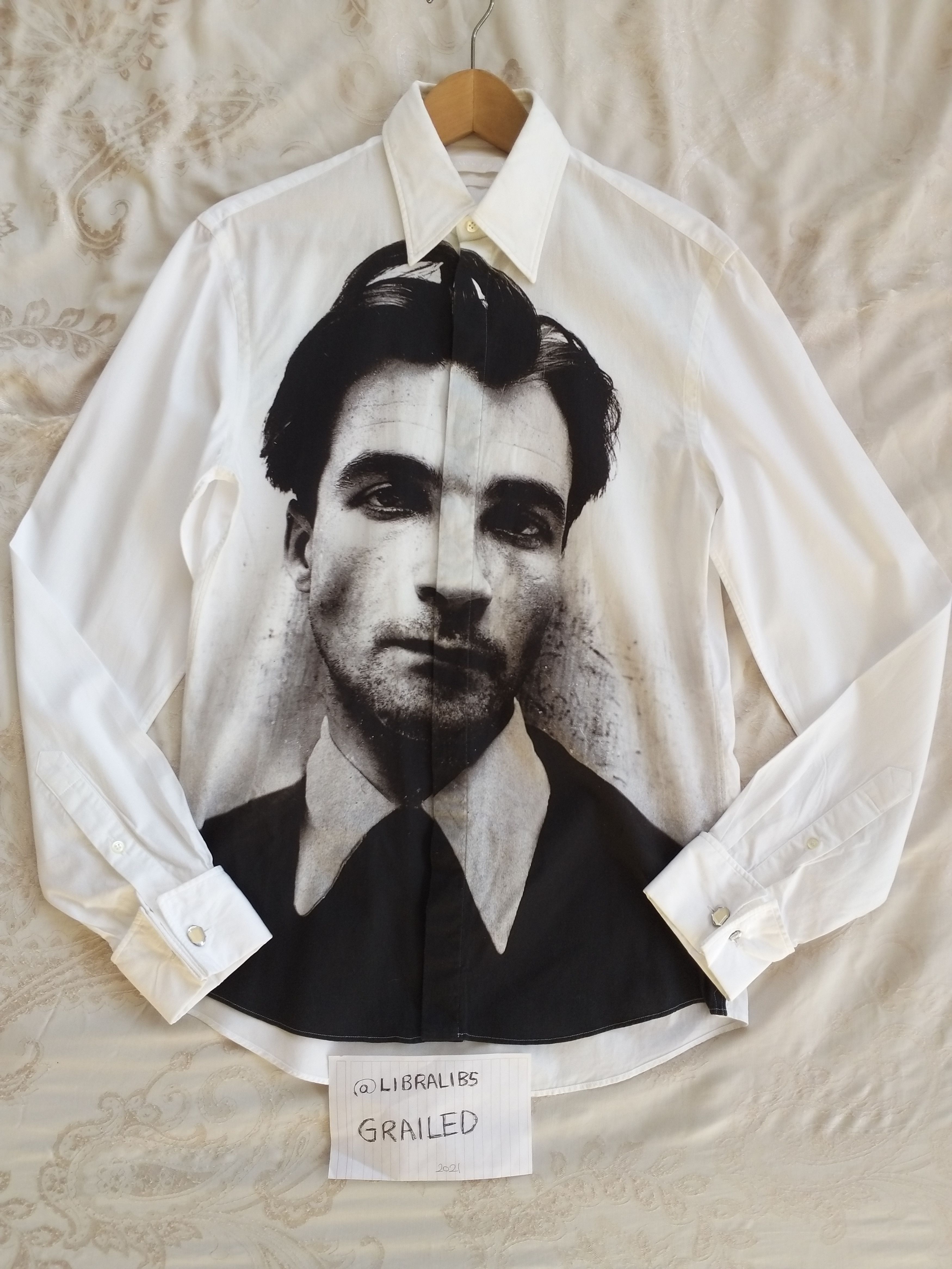 Alexander McQueen Photography print John Deakin Collection button up shirt Grailed