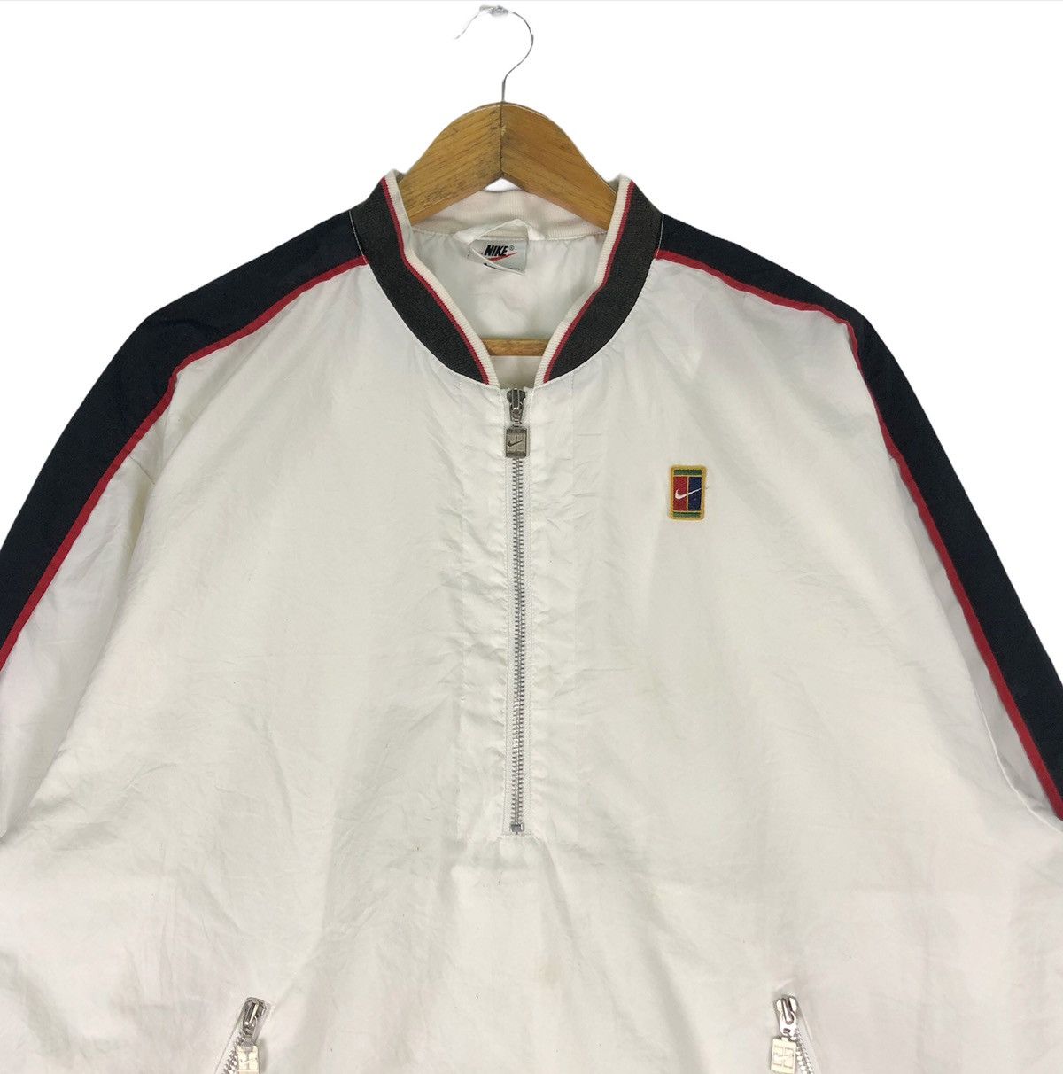 Nike × Vintage ☀️NIKE CHALLENGE COURT WINDBREAKER JACKET Size US L / EU 52-54 / 3 - 2 Thumbnail