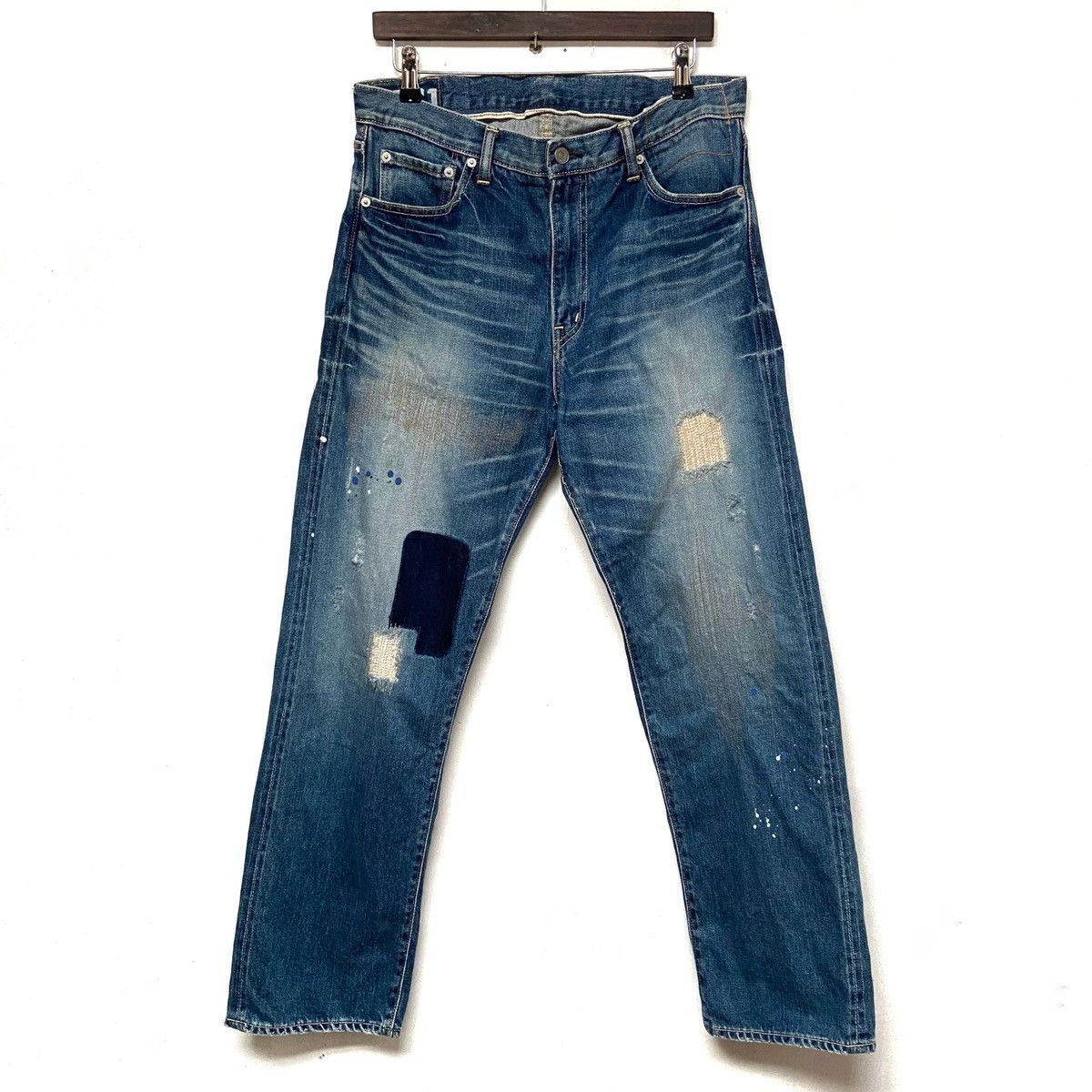 Visvim Visvim Fluxus 05C1 Damaged Distressed Selvedge Denim