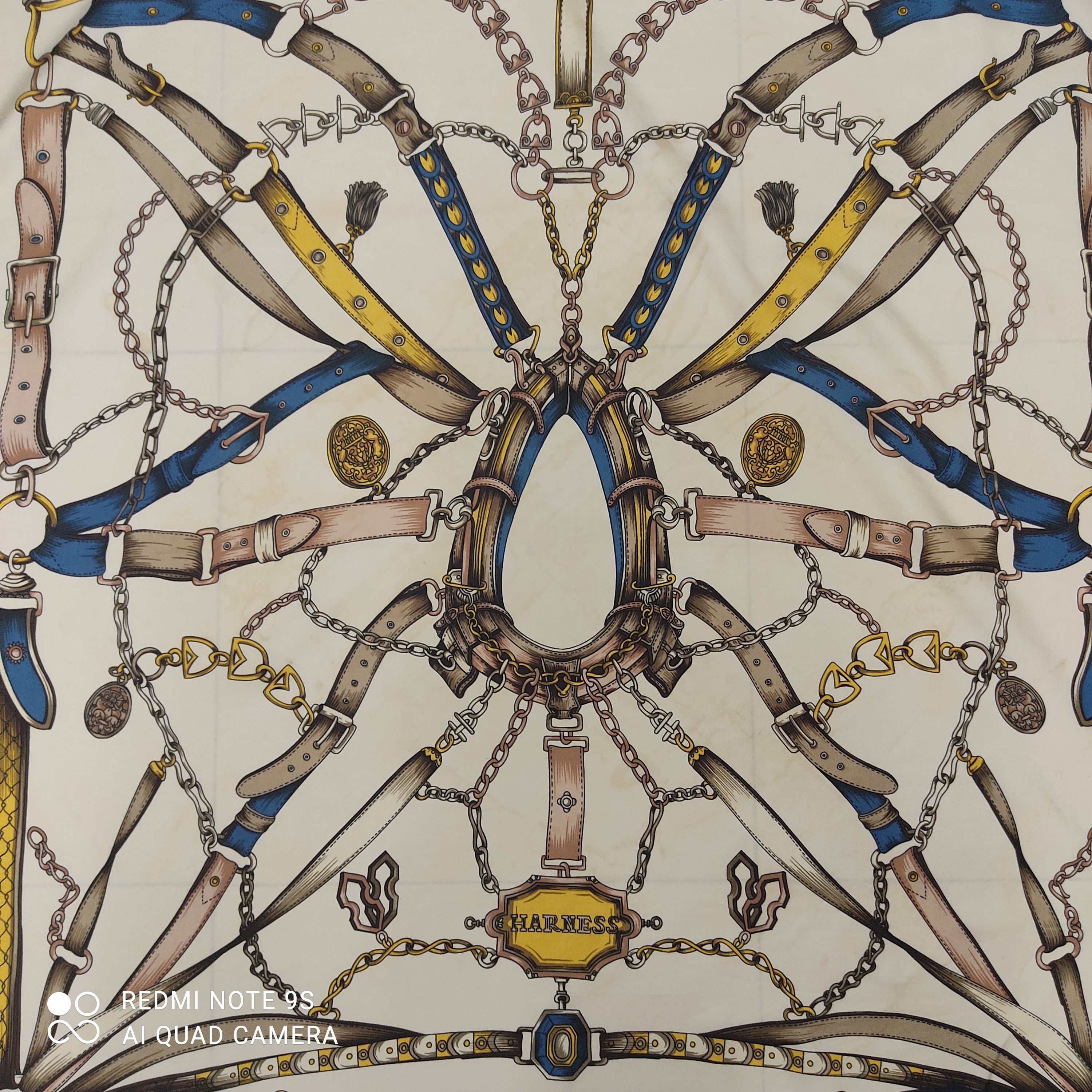 Vintage Harness Manolo Borromeo Scarves