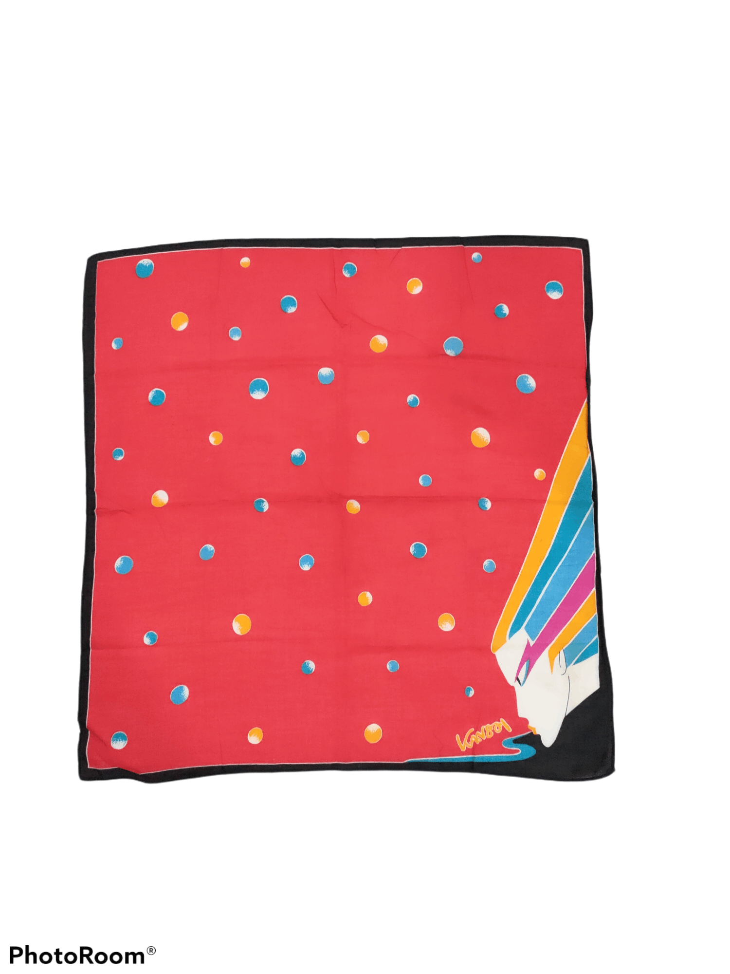 Kansai Yamamoto × Vintage VINTAGE KANSAI YAMAMOTO HANDKERCHIEF SMALL POUCH Size ONE SIZE - 3 Thumbnail