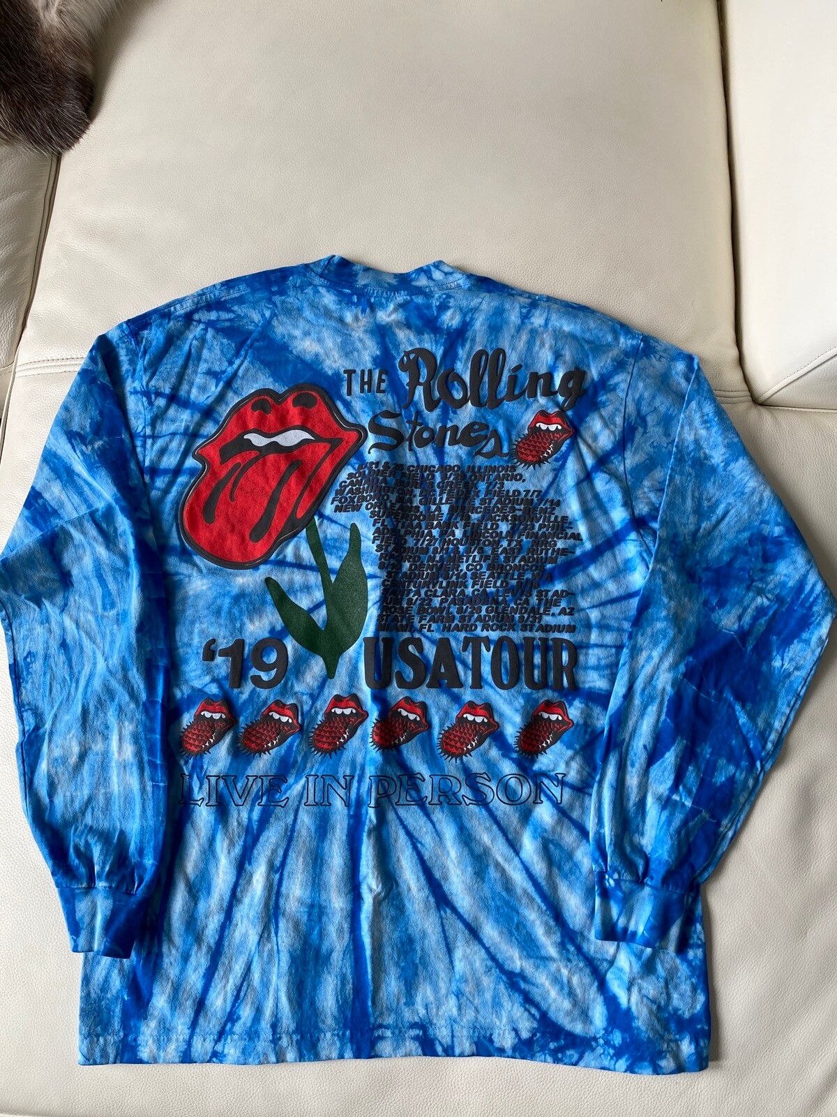 Cactus Plant Flea Market CPFM Rolling Stones 2019 “No Filter” Tour T-Shirt  | Grailed