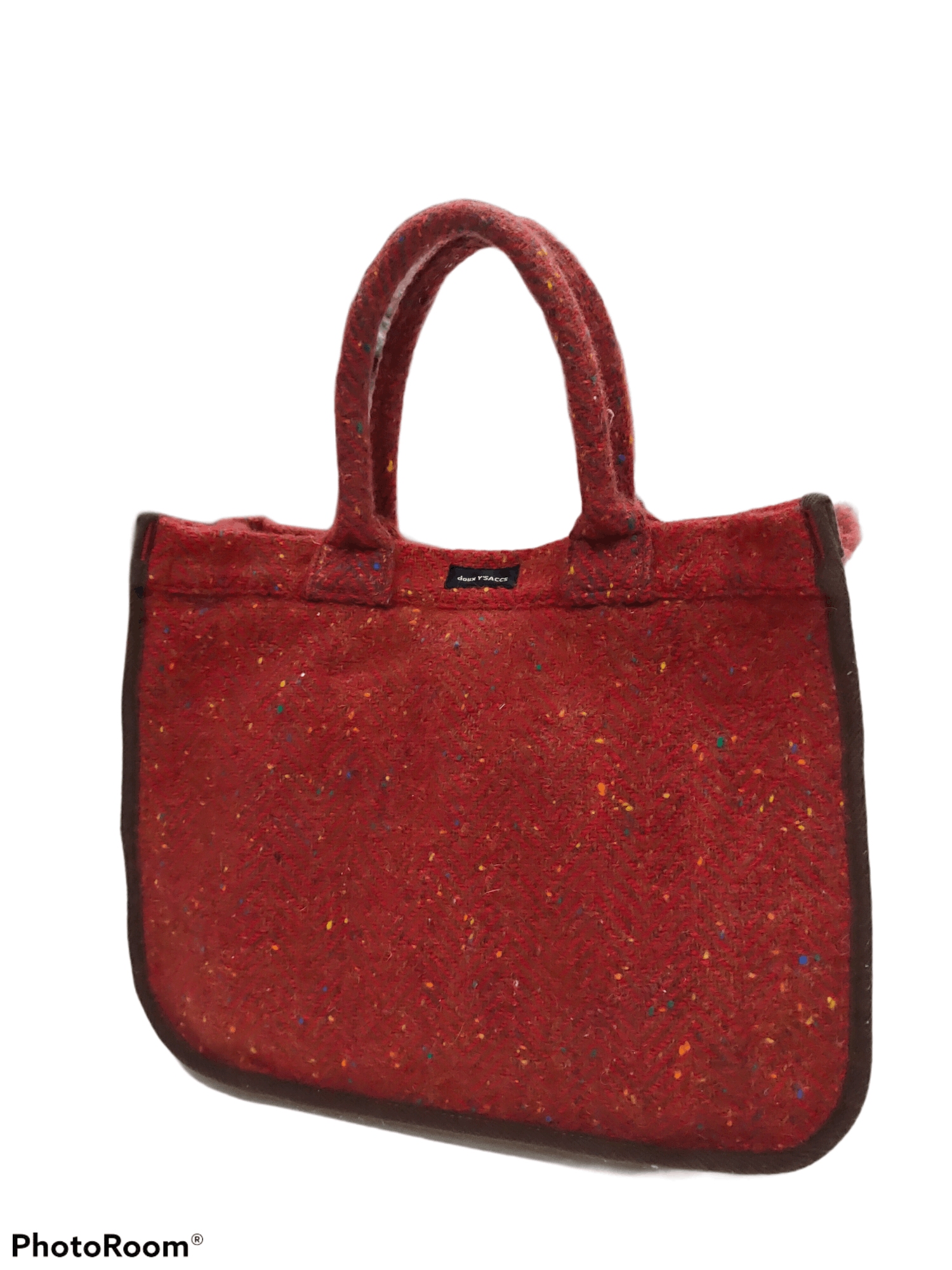 Yohji Yamamoto DOUX Y'SACCS YOHJI YAMAMOTO HERRINGBONE KNITTED BAG Size ONE SIZE - 1 Thumbnail