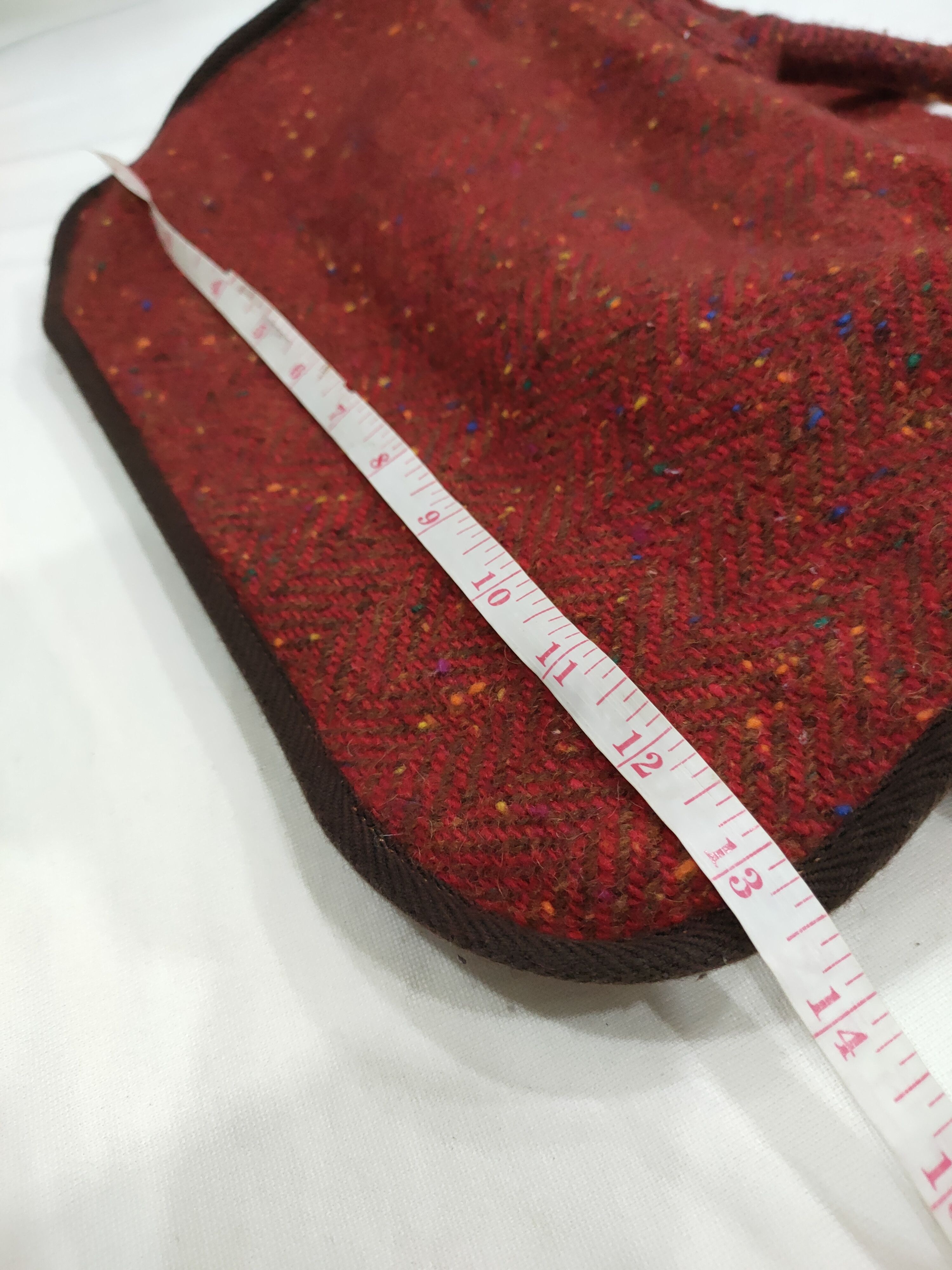 Yohji Yamamoto DOUX Y'SACCS YOHJI YAMAMOTO HERRINGBONE KNITTED BAG Size ONE SIZE - 7 Thumbnail