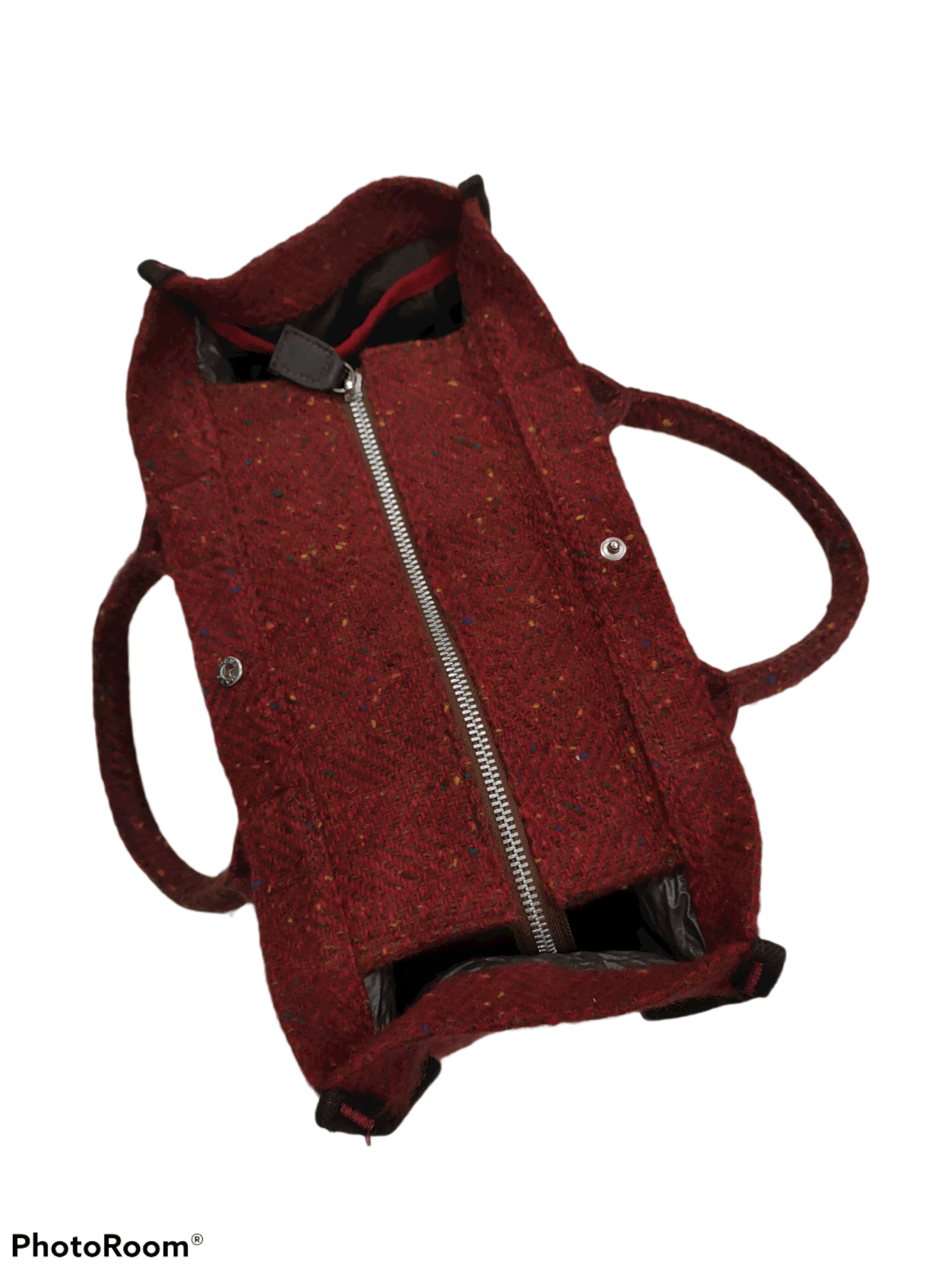 Yohji Yamamoto DOUX Y'SACCS YOHJI YAMAMOTO HERRINGBONE KNITTED BAG Size ONE SIZE - 4 Thumbnail