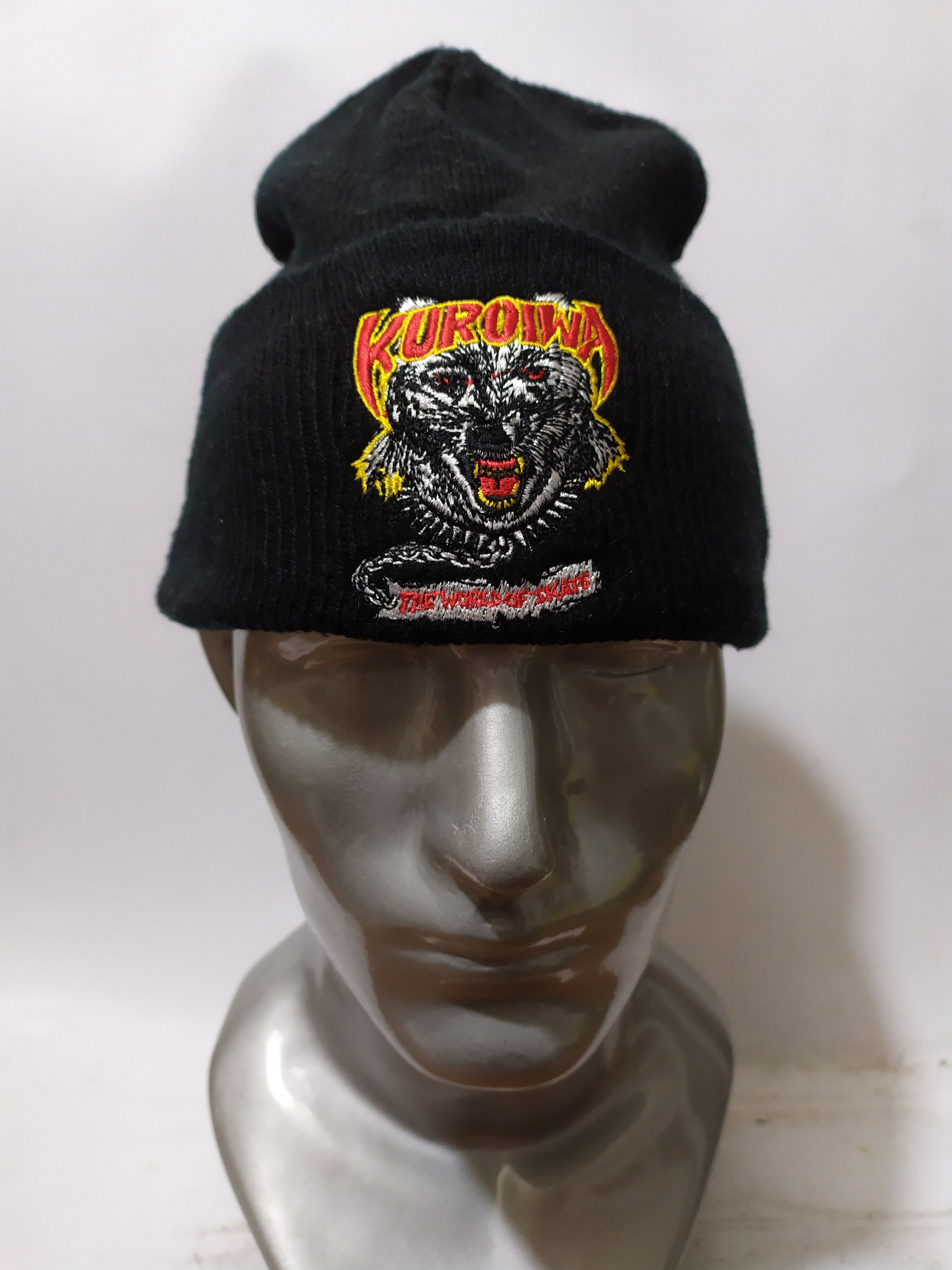 Japanese Brand 🔥Kuroiwa Japan Skateboard Embroidery Tiger Design Hats Size ONE SIZE - 1 Thumbnail