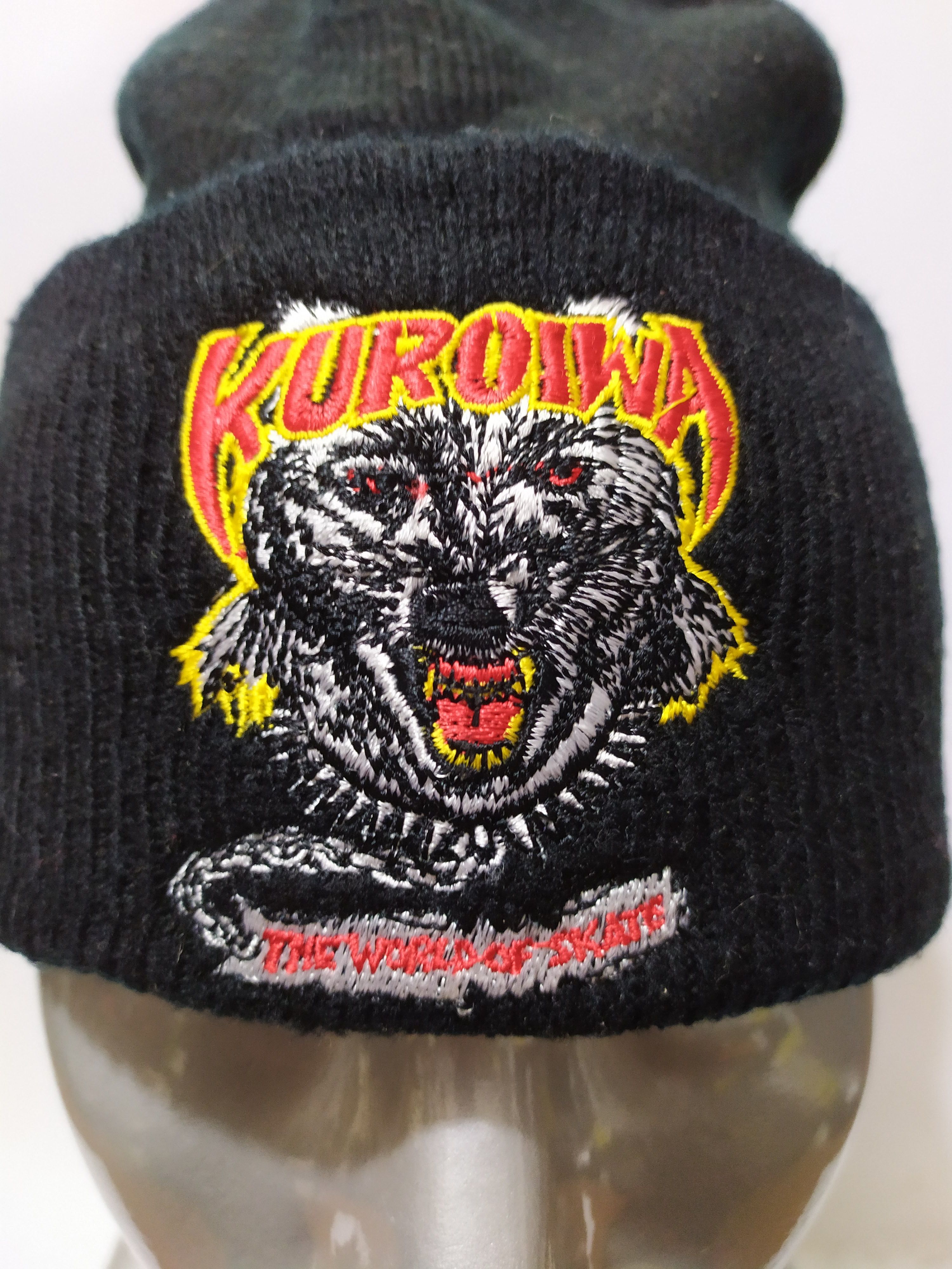 Japanese Brand 🔥Kuroiwa Japan Skateboard Embroidery Tiger Design Hats Size ONE SIZE - 2 Thumbnail