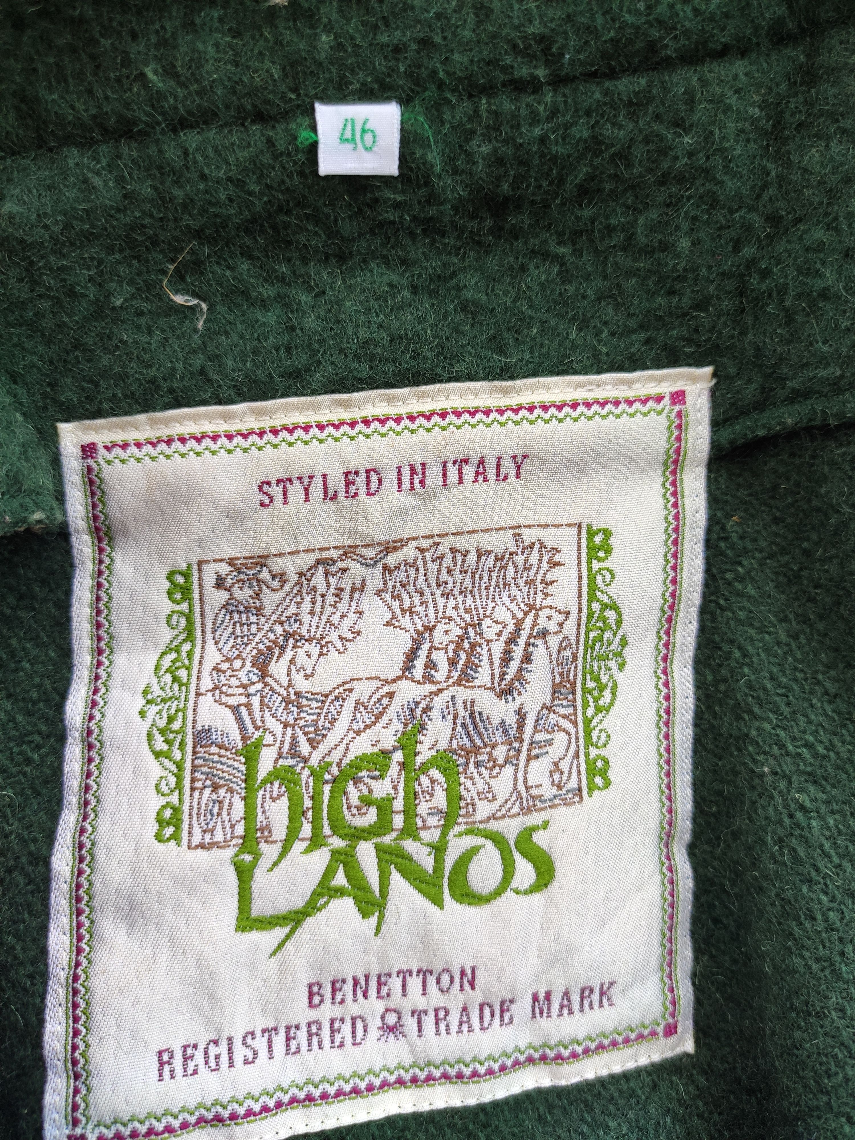 Benetton Benetton jacket wool cardigan Size US S / EU 44-46 / 1 - 5 Thumbnail