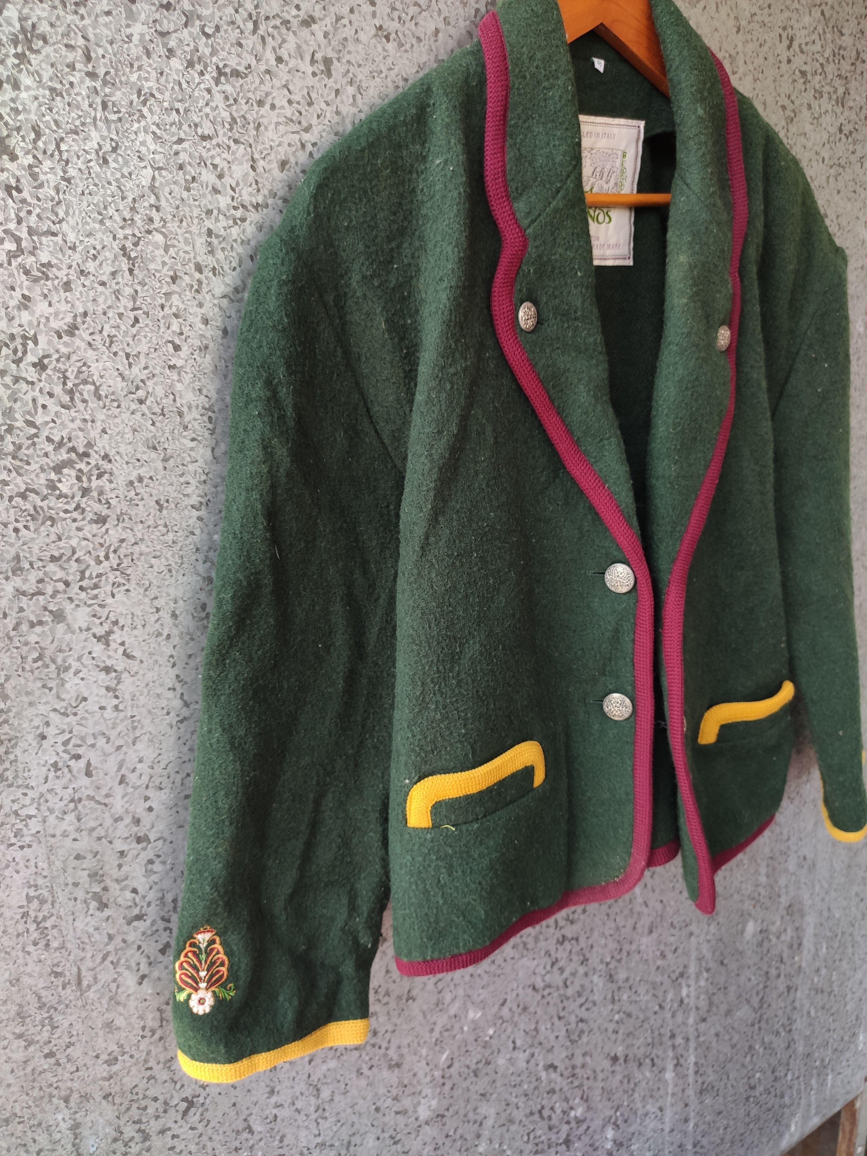 Benetton Benetton jacket wool cardigan Size US S / EU 44-46 / 1 - 3 Thumbnail