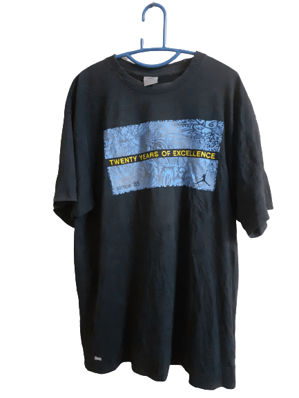 Vintage Vintage Air Jordan Nice Print T Shirt Size US L / EU 52-54 / 3 - 1 Thumbnail