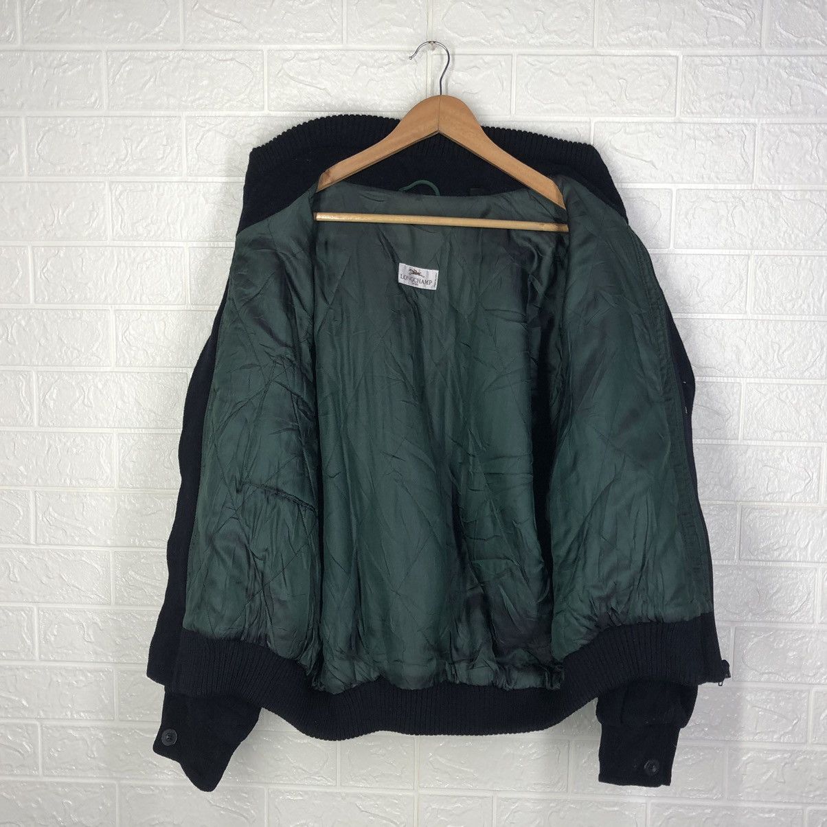 Longchamp × Vintage 🔥FREE SHIPPING🔥Vintage Longchamp Bomber Jacket Size US M / EU 48-50 / 2 - 4 Thumbnail