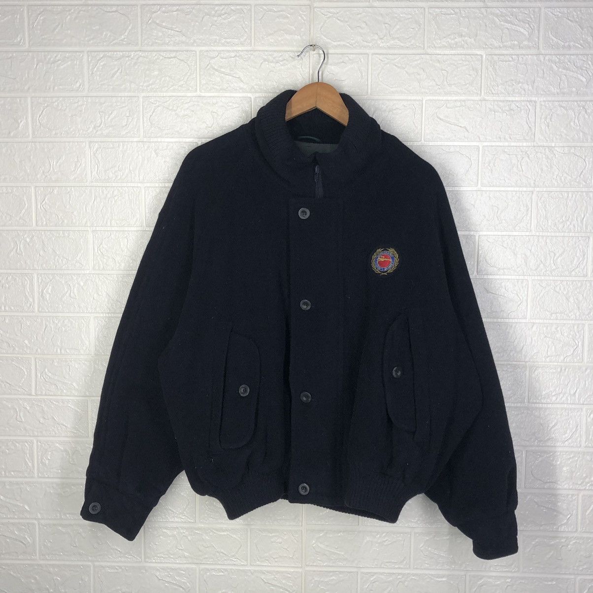 🔥FREE SHIPPING🔥Vintage Longchamp Bomber Jacket
