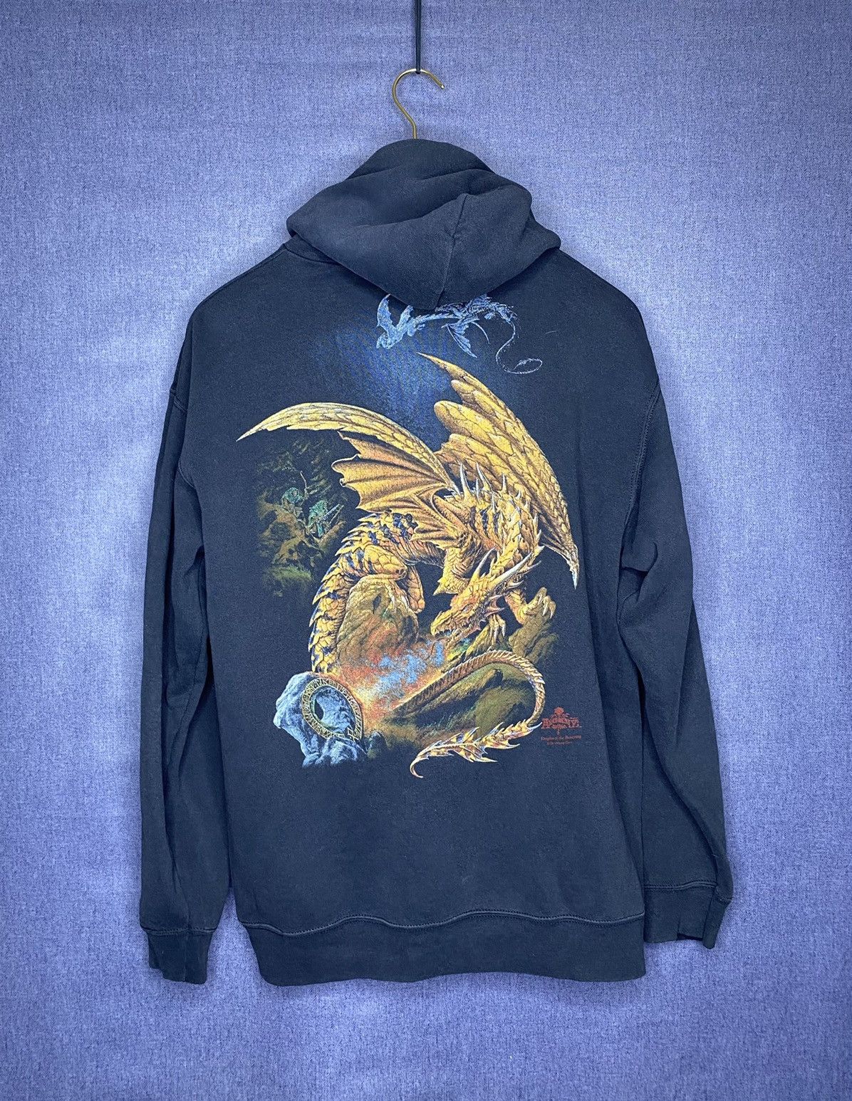 Alchemy gothic dragon of the runering hoodie vintage