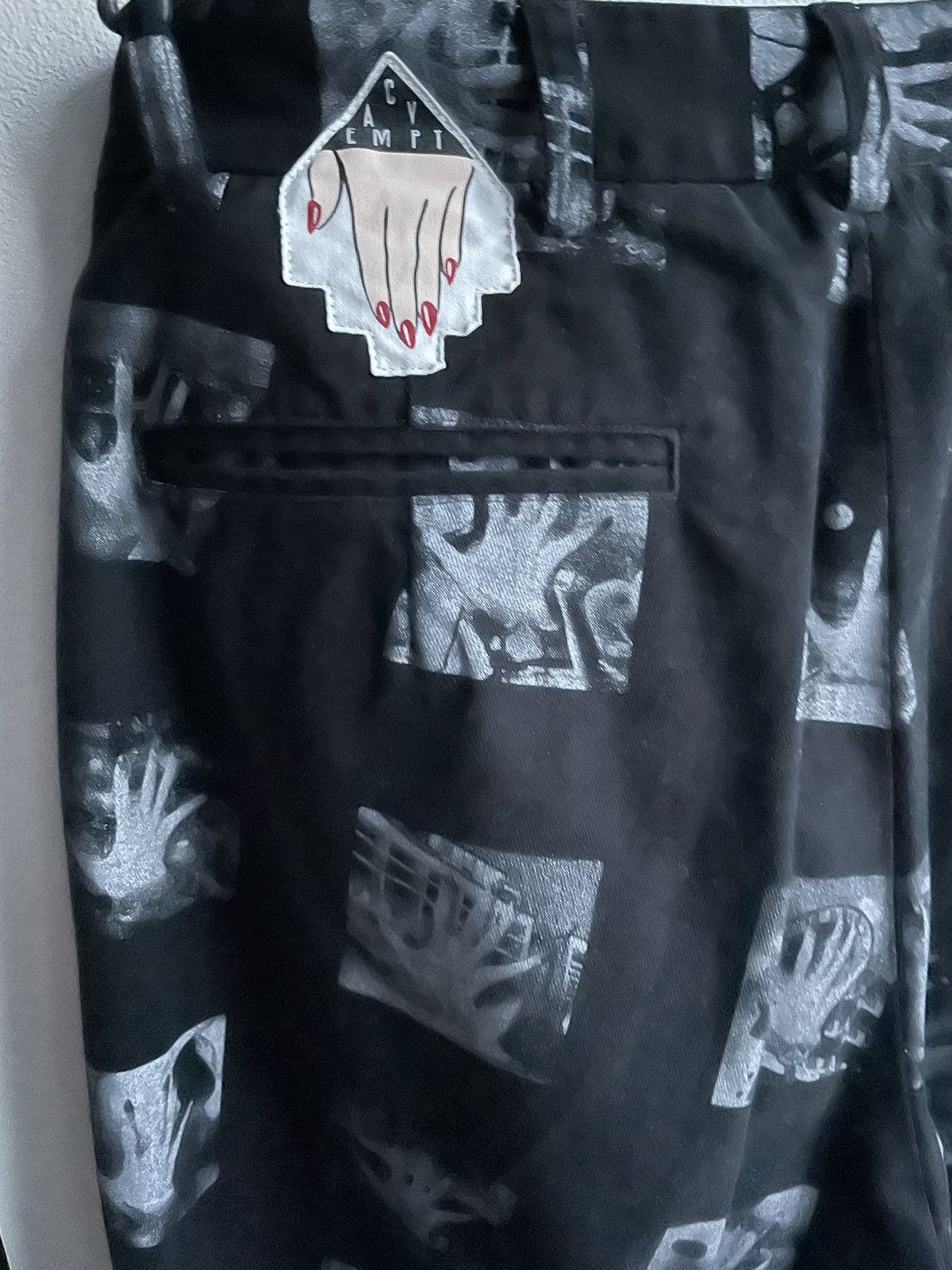 Cav Empt Cav Empt Ghost Print Trousers Size US 29 - 6 Thumbnail