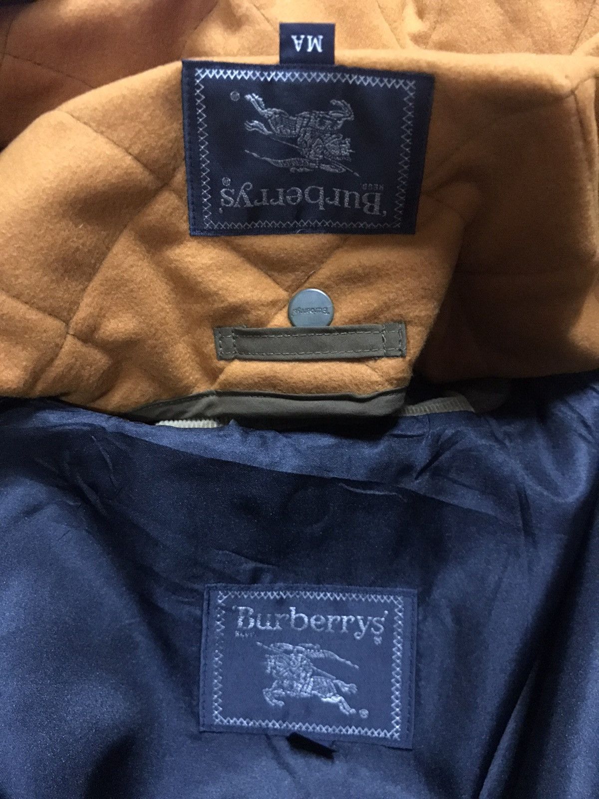 Burberry Burberrys' 4 Pockets Military Green Jacket Size US L / EU 52-54 / 3 - 15 Thumbnail