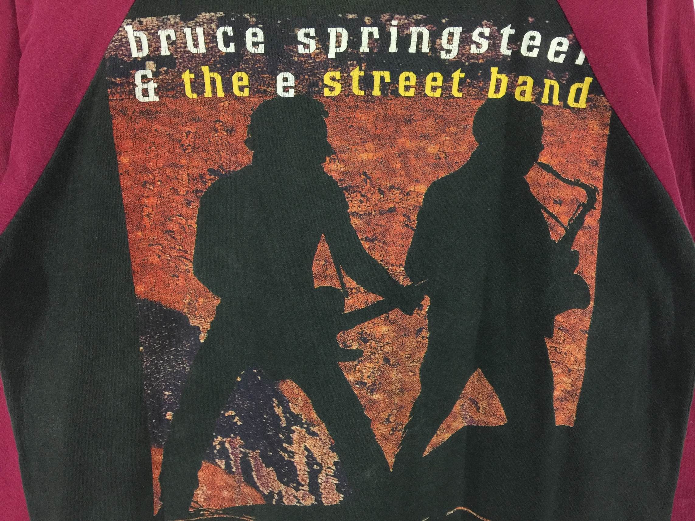 Band Tees Bruce springsteen and the e street band vintage 90s raglan Size US M / EU 48-50 / 2 - 3 Thumbnail