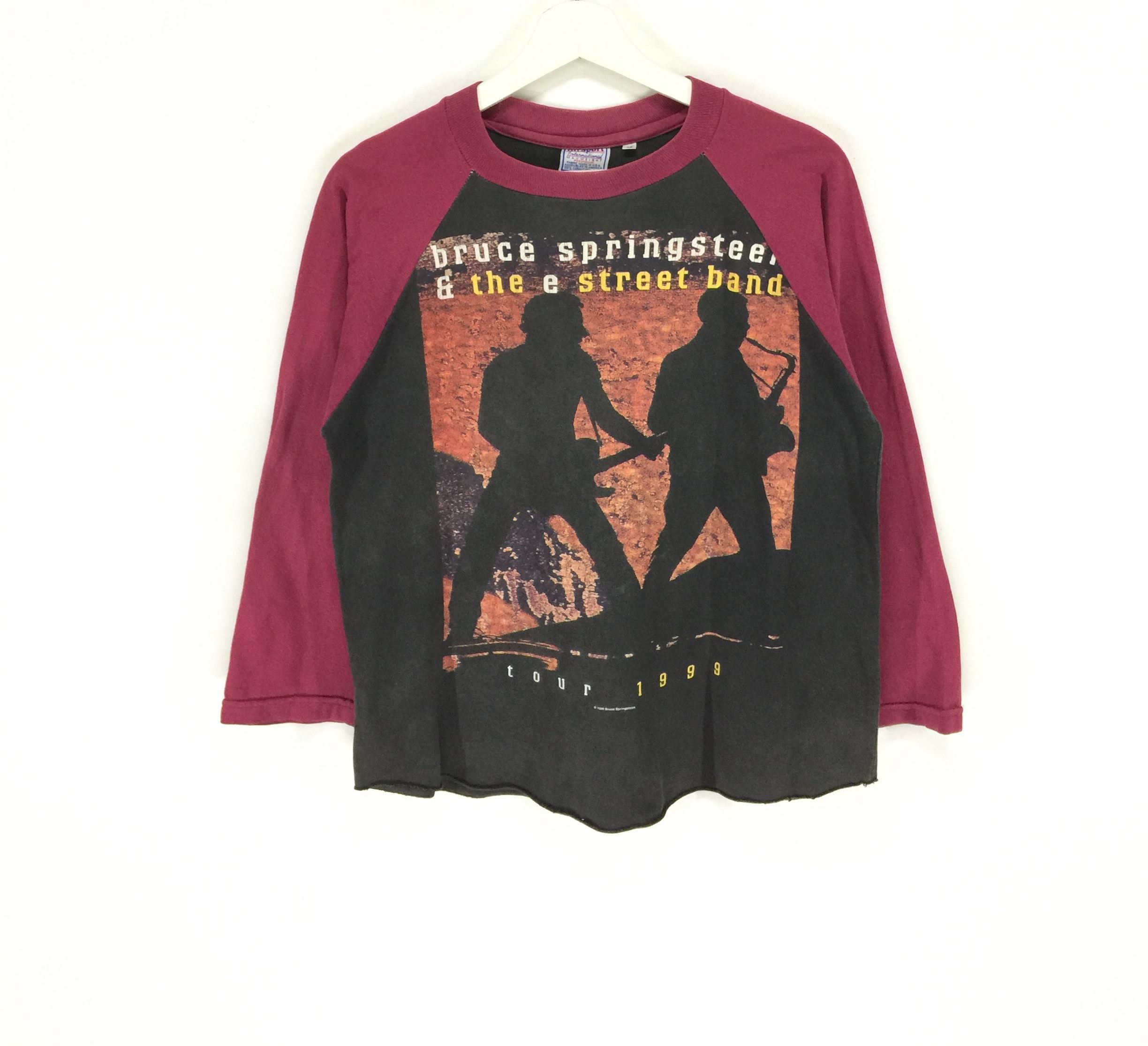 Band Tees Bruce springsteen and the e street band vintage 90s raglan Size US M / EU 48-50 / 2 - 1 Thumbnail