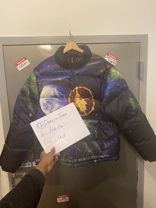 Supreme public enemy puffy hot sale jacket