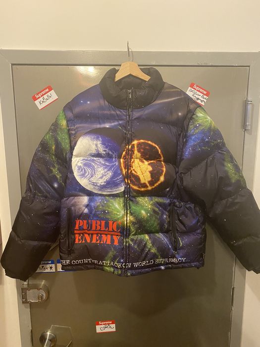 Supreme undercover public enemy best sale puffy jacket