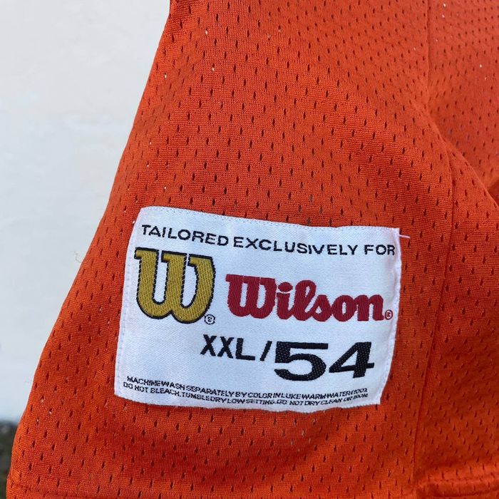 Other Vintage 90s wilson football jersey xxl Grailed