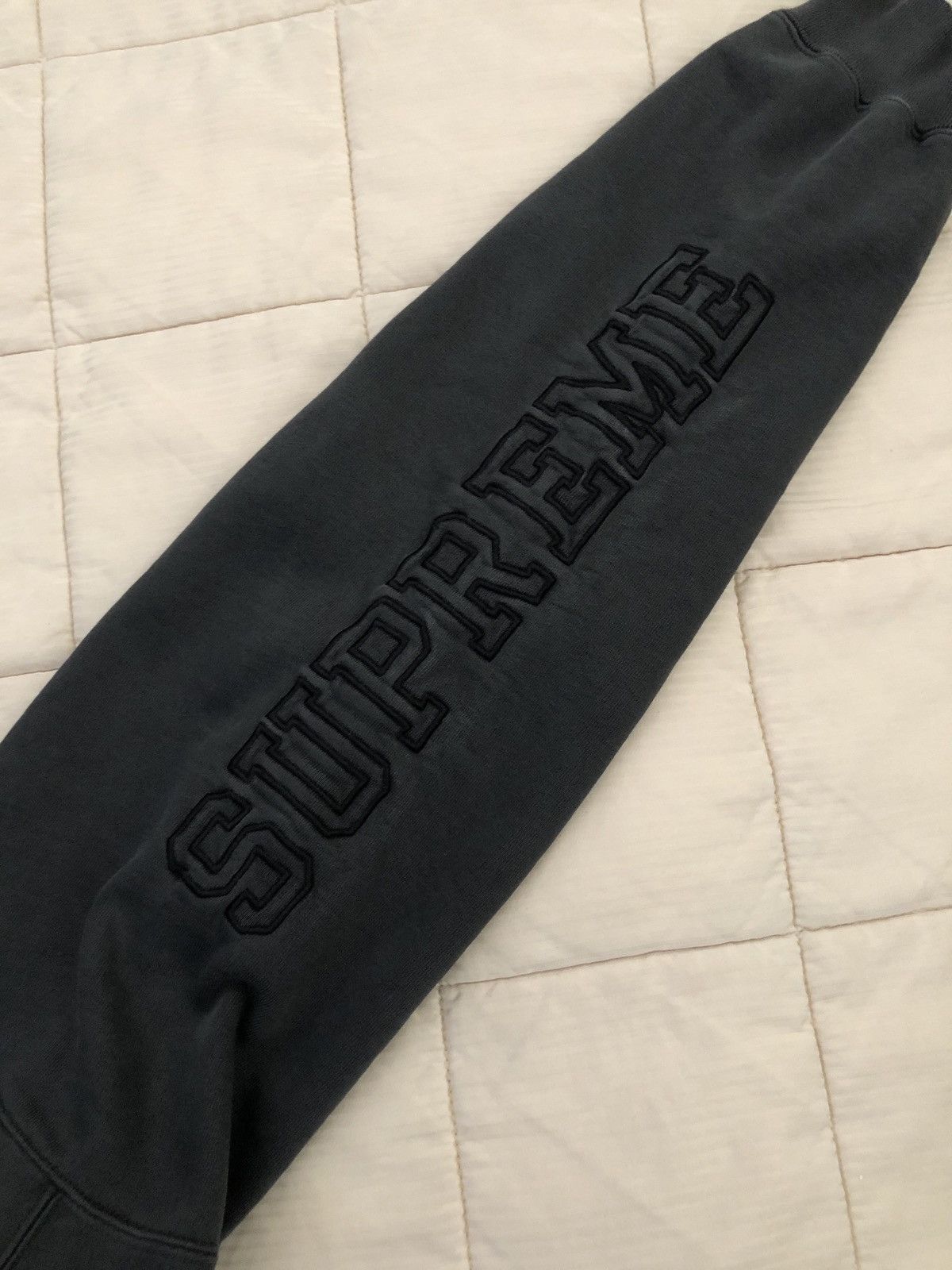 Supreme Supreme Varsity Sleeve Hoodie Size US M / EU 48-50 / 2 - 2 Thumbnail