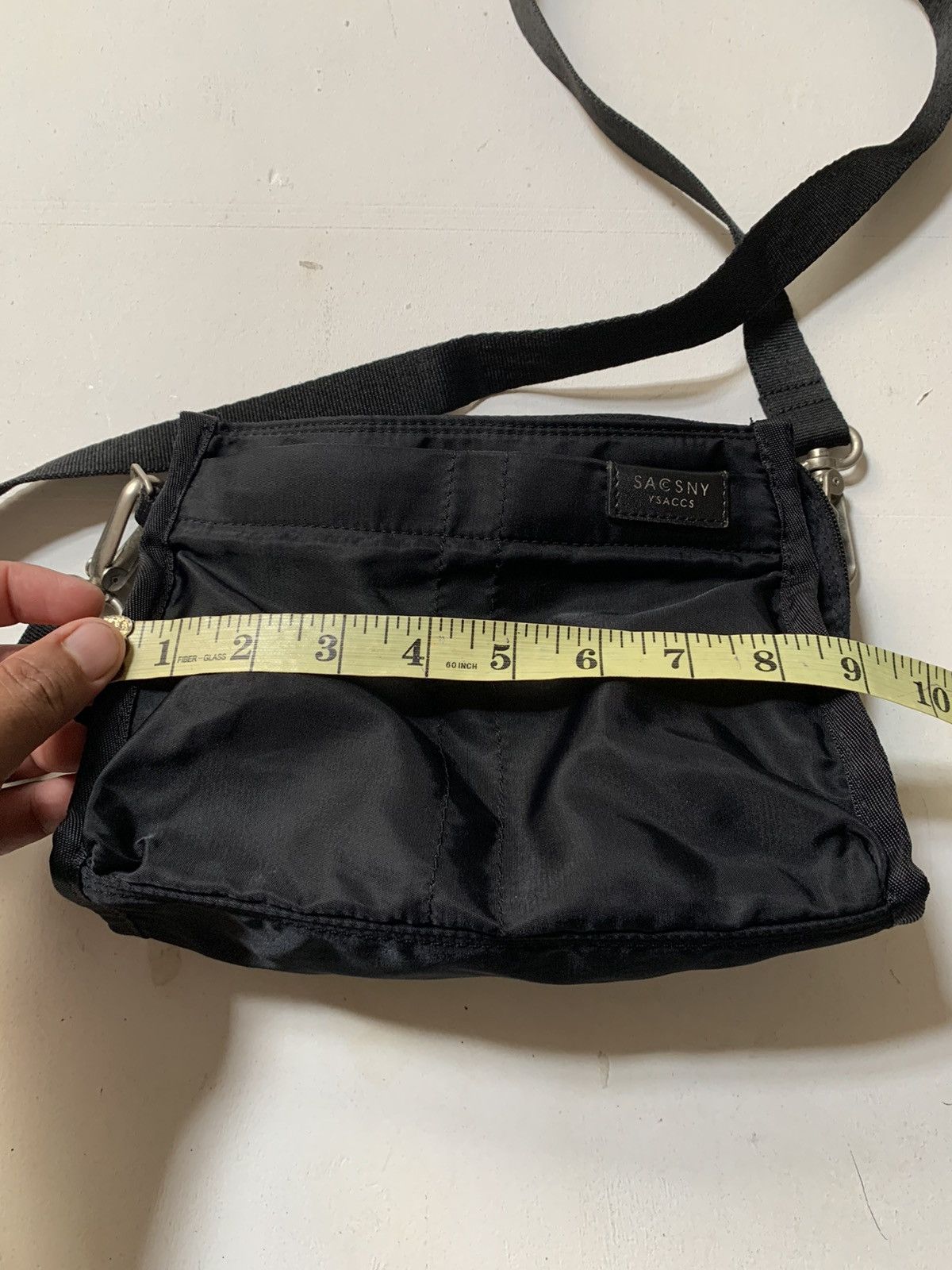 Yohji Yamamoto Yohji Yamamoto Sacsny Y’saccs Sling Bag Crossbody Bag Size ONE SIZE - 12 Thumbnail