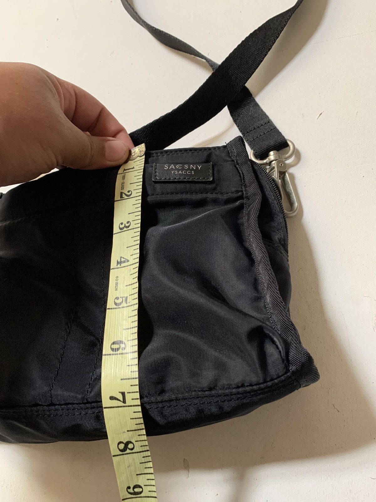 Yohji Yamamoto Yohji Yamamoto Sacsny Y’saccs Sling Bag Crossbody Bag Size ONE SIZE - 13 Thumbnail
