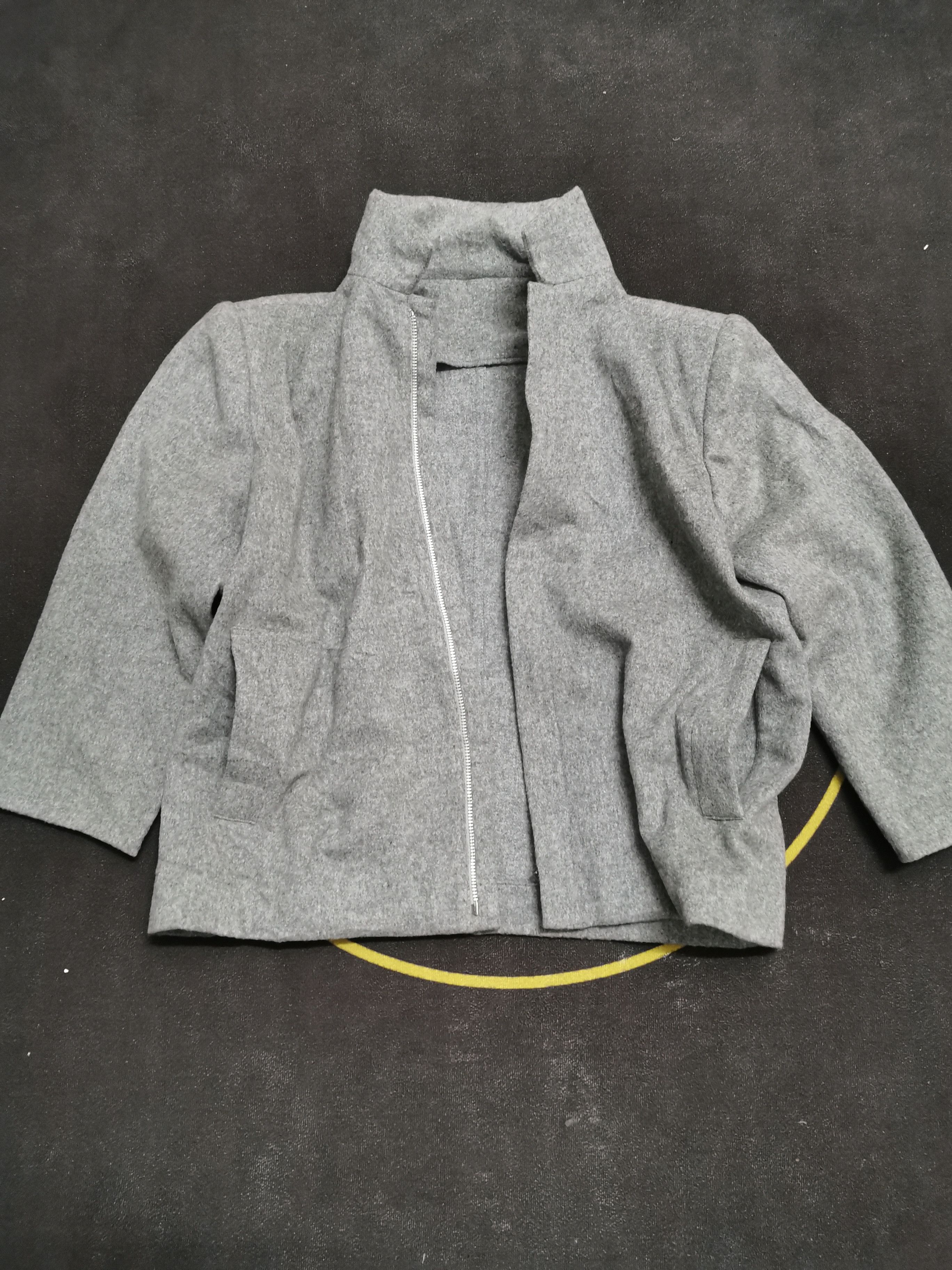 Designer × Japanese Brand × Y's Y's Wool Zipper Coat Size US M / EU 48-50 / 2 - 3 Thumbnail